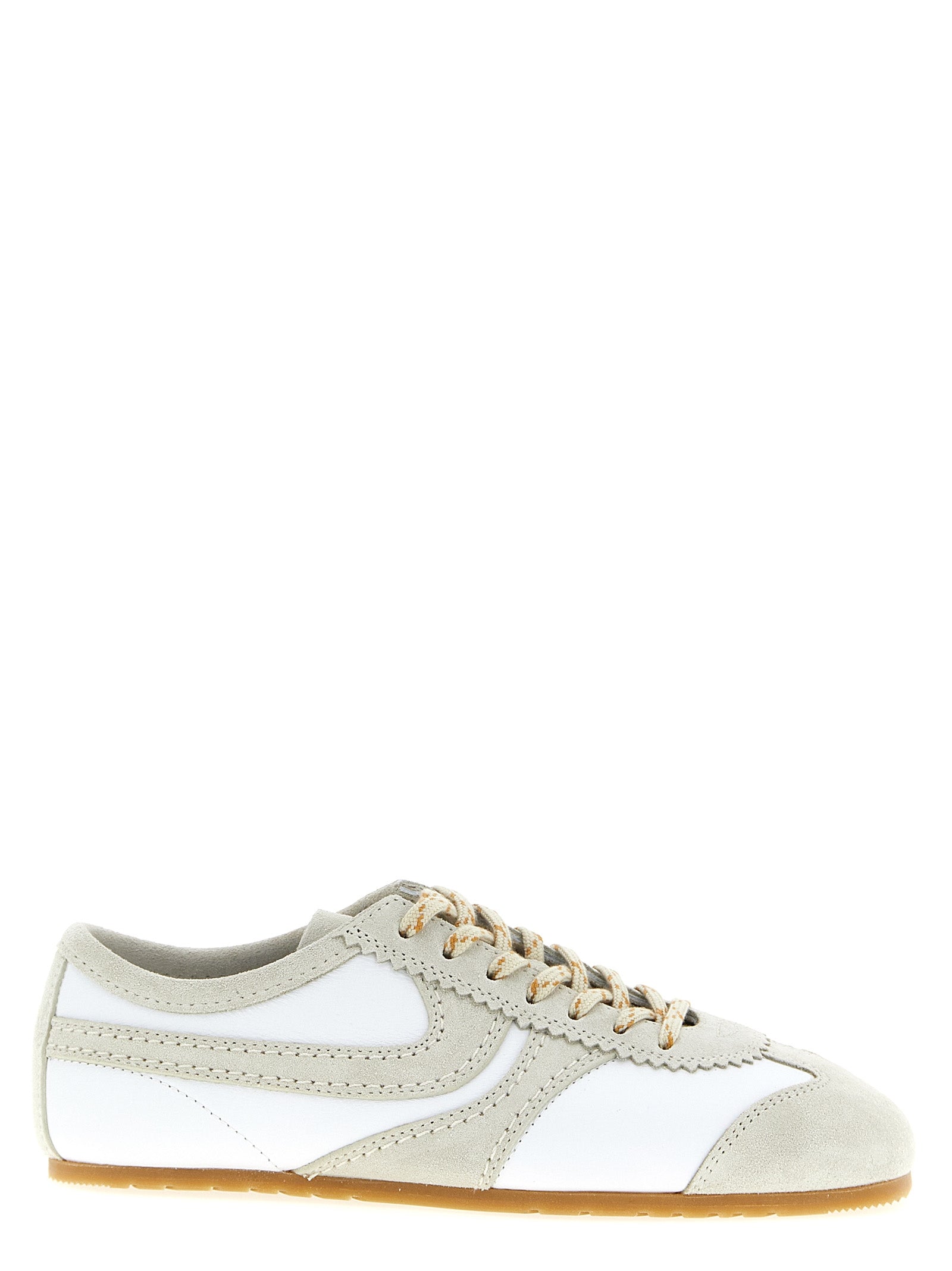 Dries Van Noten Gray Calfskin Women's Sneakers