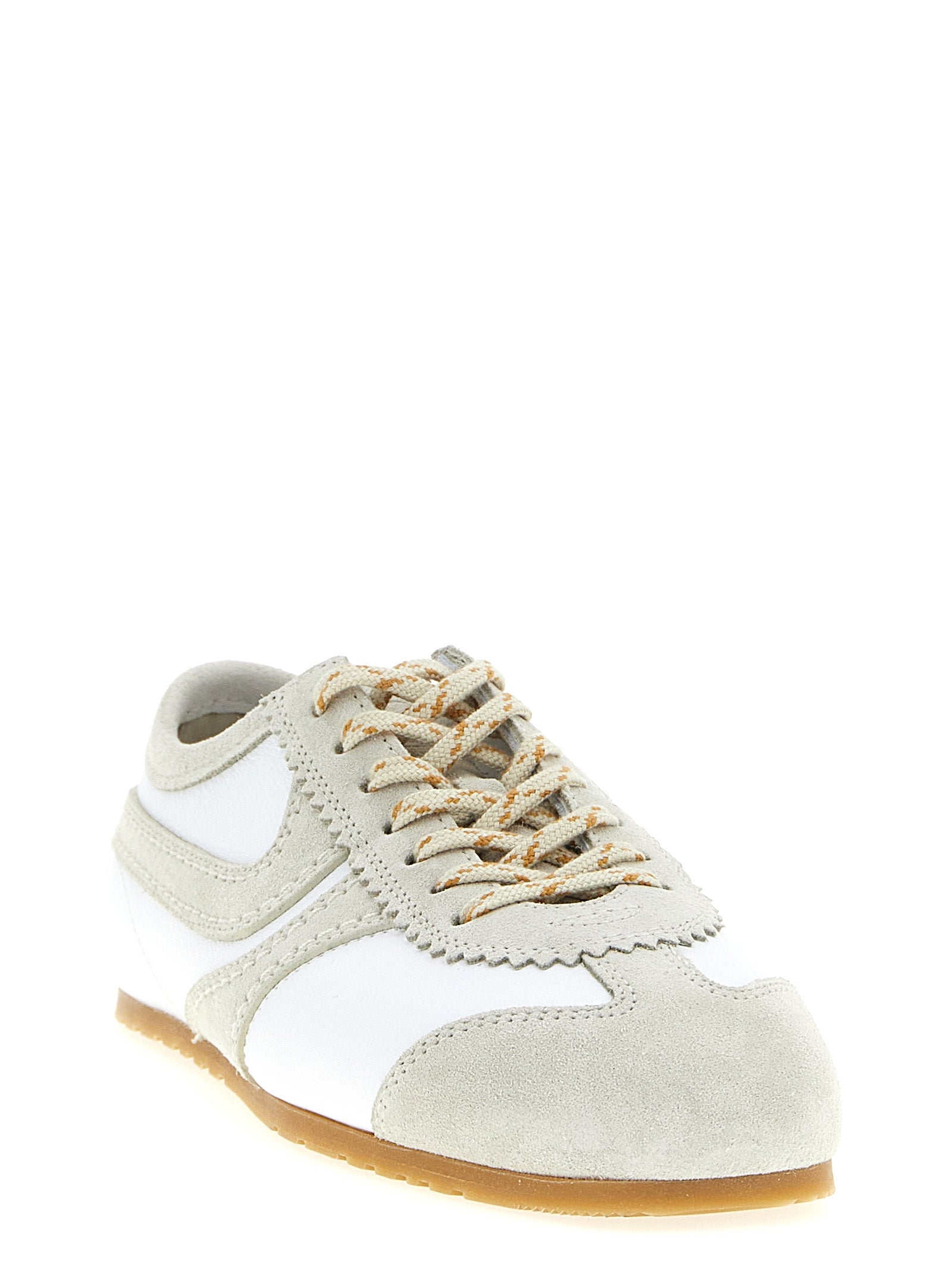 Dries Van Noten Gray Calfskin Women's Sneakers