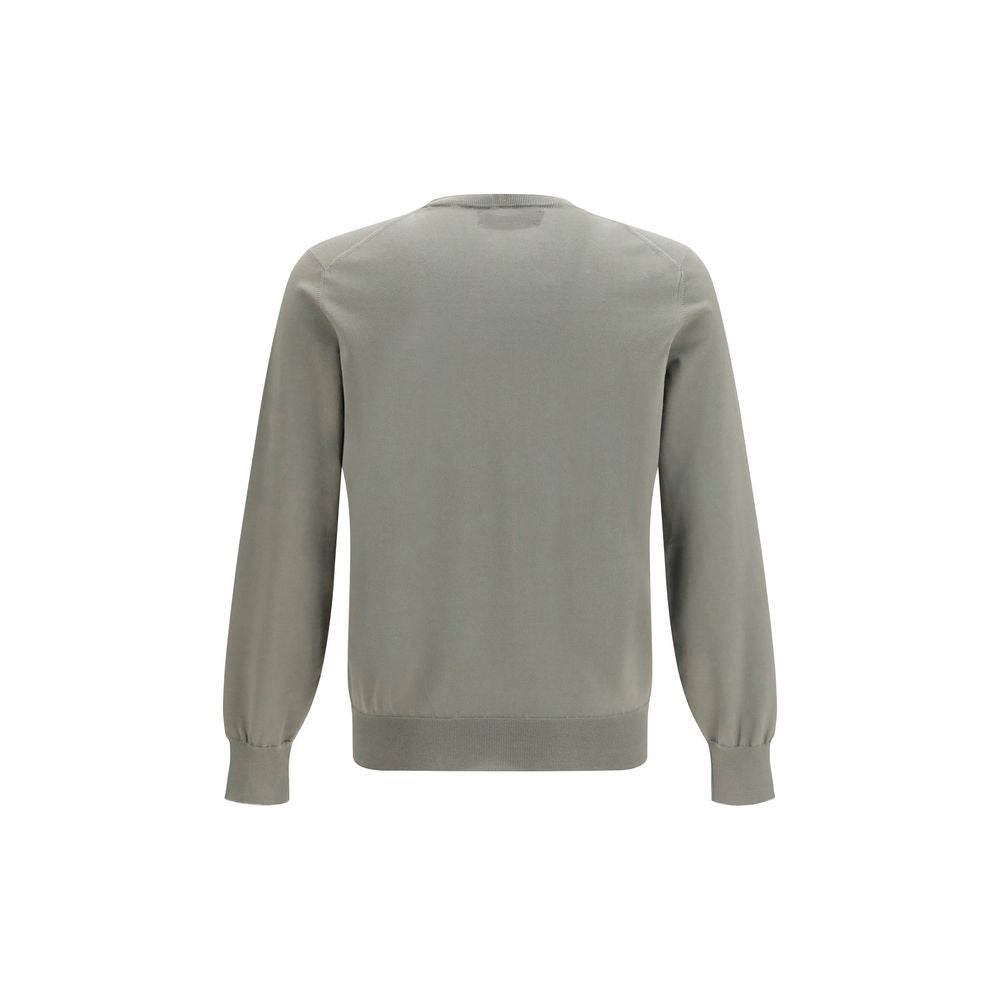 Brunello Cucinelli Bicolor Cotton Men's Sweatshirt