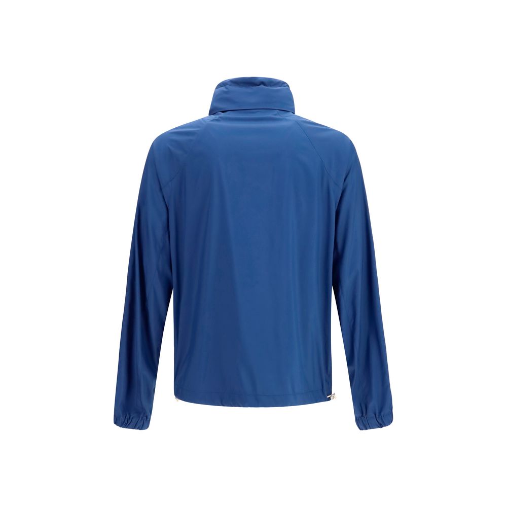 Brunello Cucinelli Blue Polyester Shell Men's Jacket