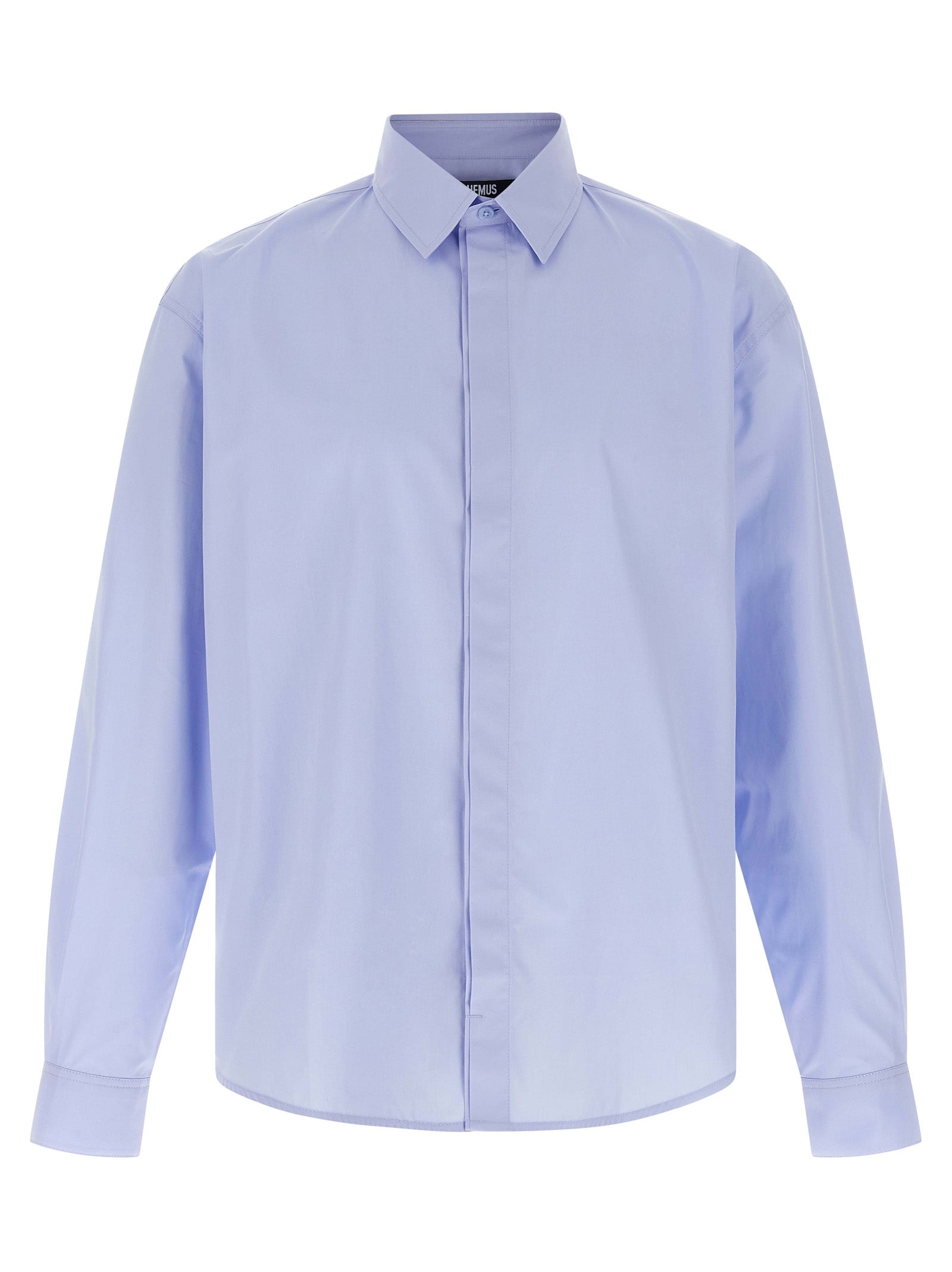 Jacquemus Blue Cotton Men's Blouse