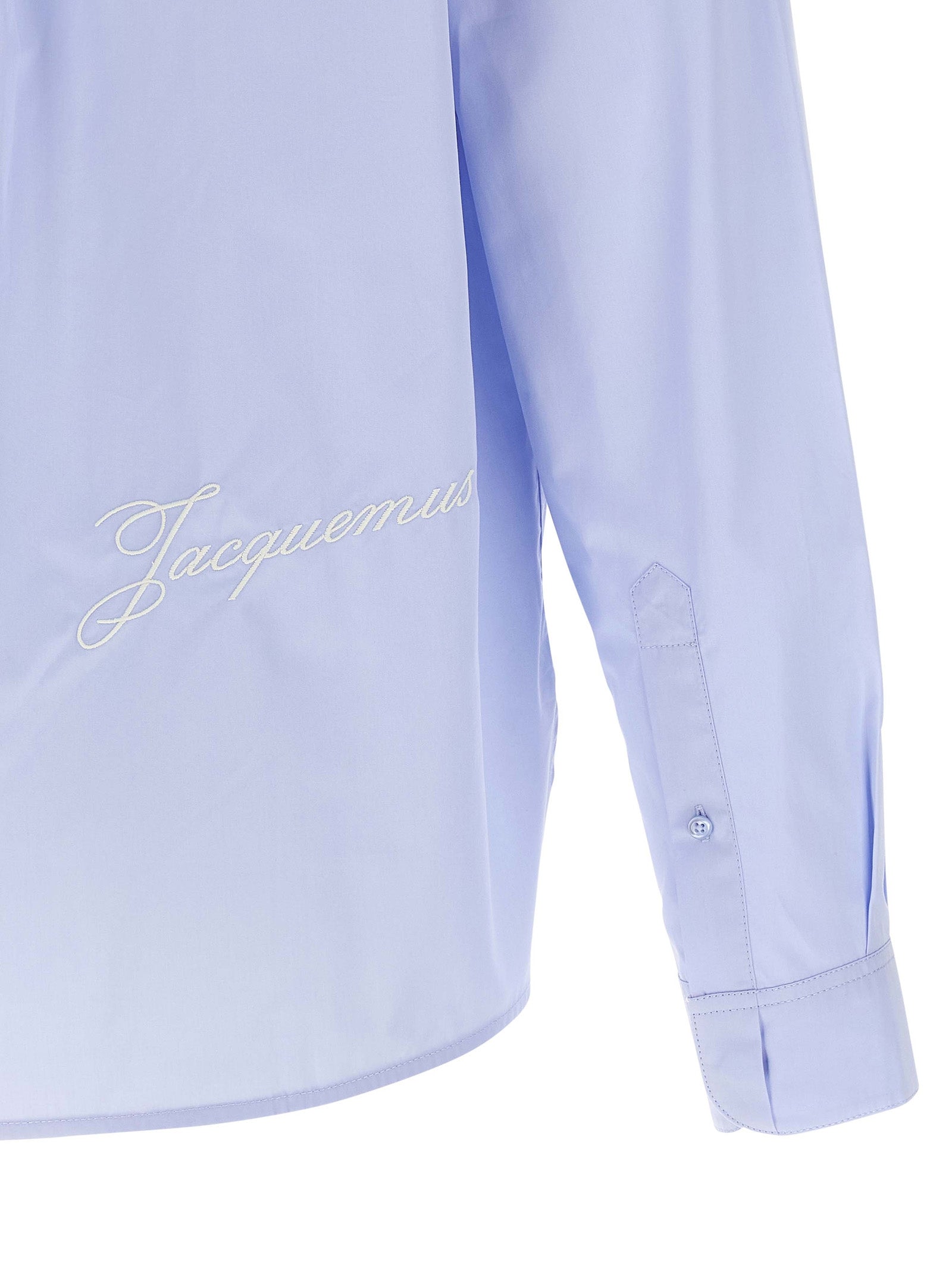Jacquemus Blue Cotton Men's Blouse