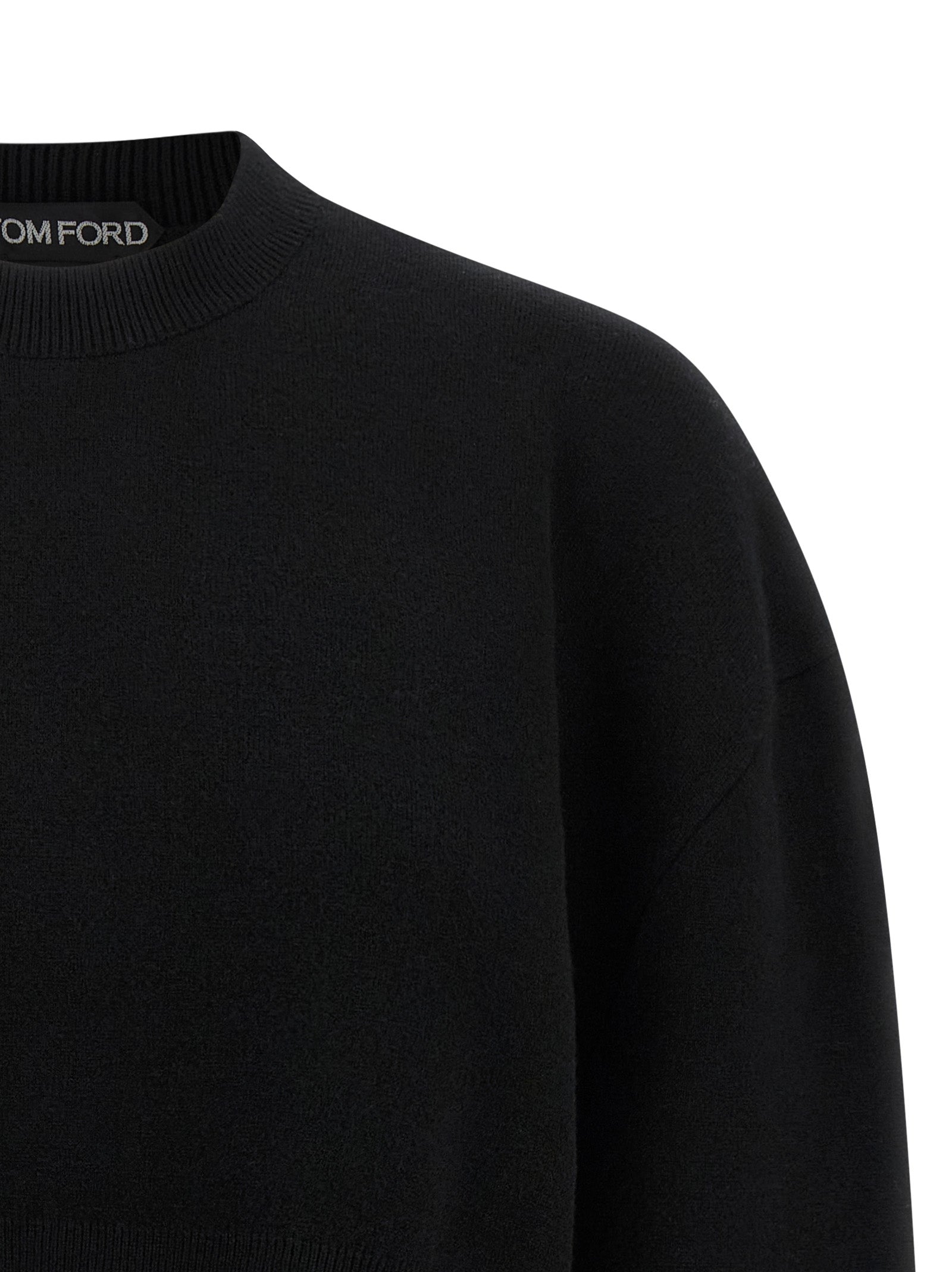 Tom Ford Black Virgin Wool Women's Cardigan