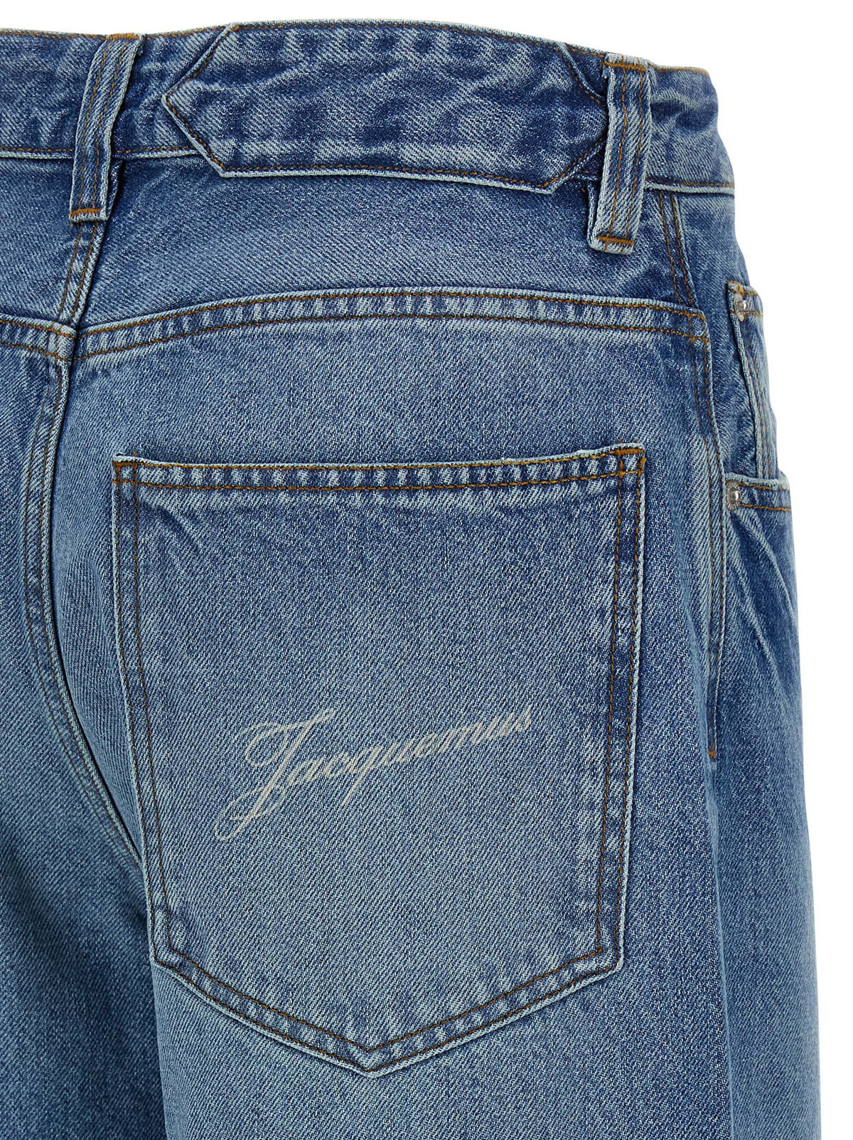 Jacquemus Blue Cotton Jeans Women's Denim