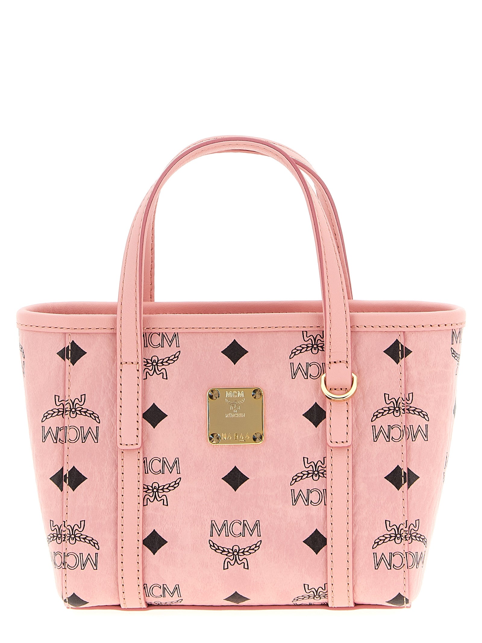 MCM Multicolor Polyethylene Tote Women's Bag