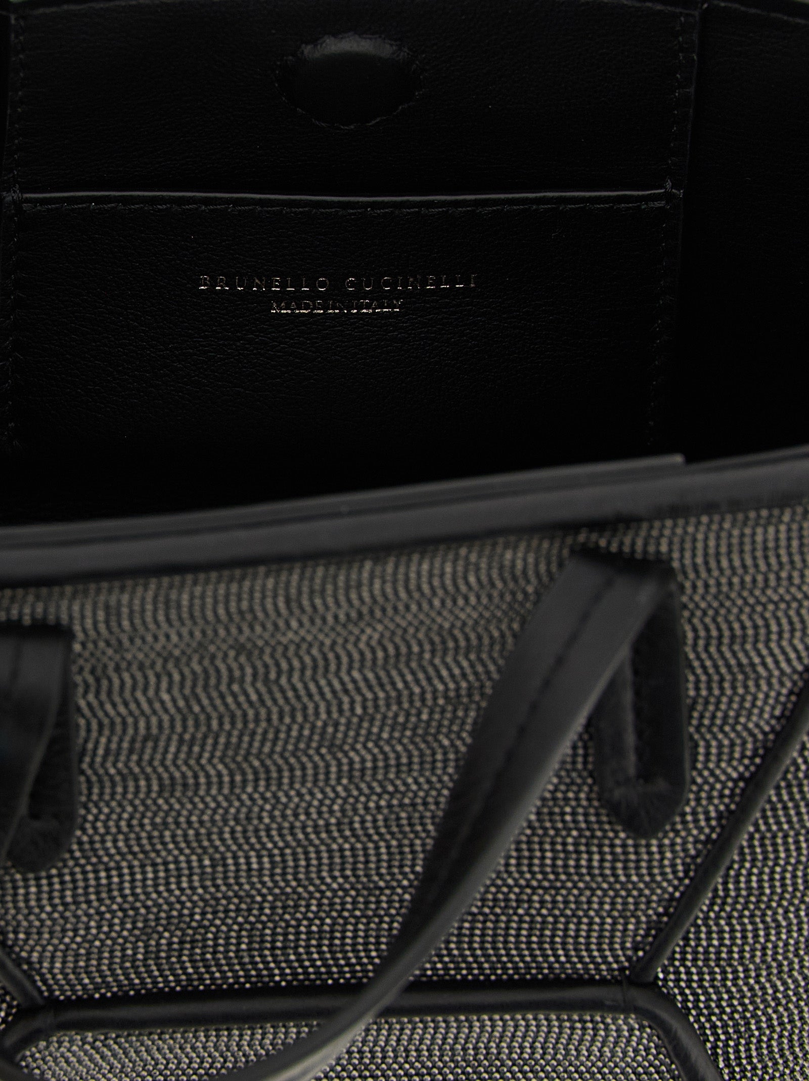 Brunello Cucinelli Black Brass Women's Handbag