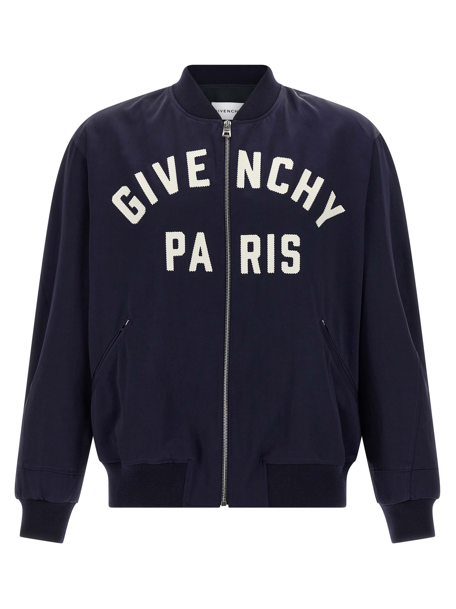 Givenchy Blue Cotton Men's Bomber