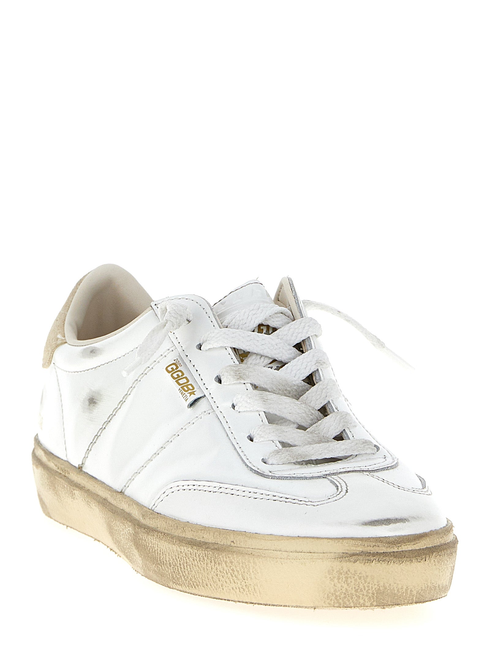 Golden Goose White Cowhide Women's Sneakers