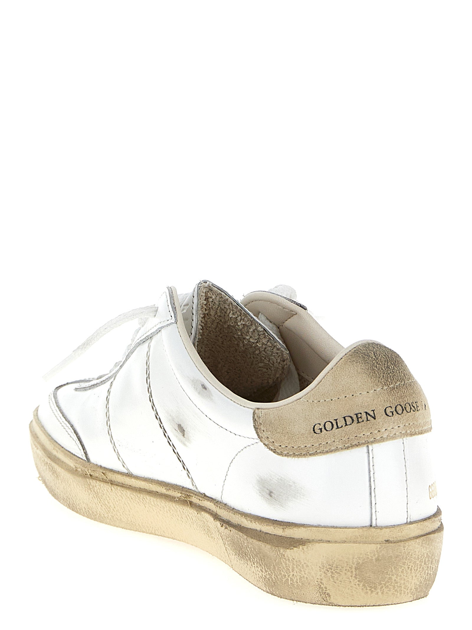 Golden Goose White Cowhide Women's Sneakers