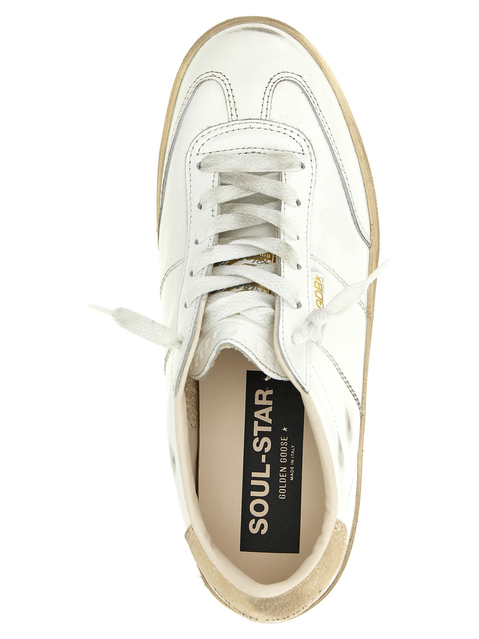Golden Goose White Cowhide Women's Sneakers