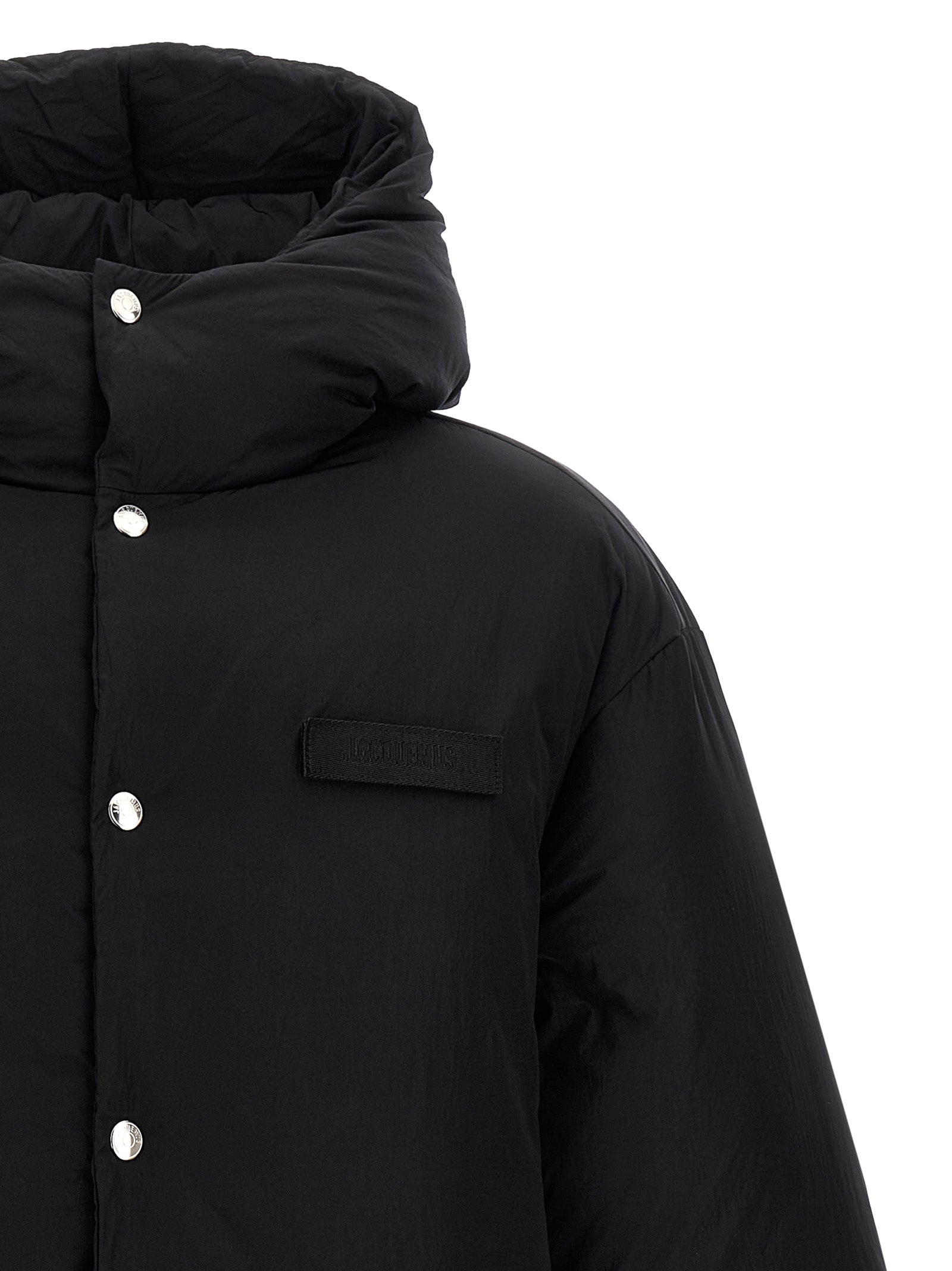 Jacquemus Black Polyamide Full-Length Men's Jacket