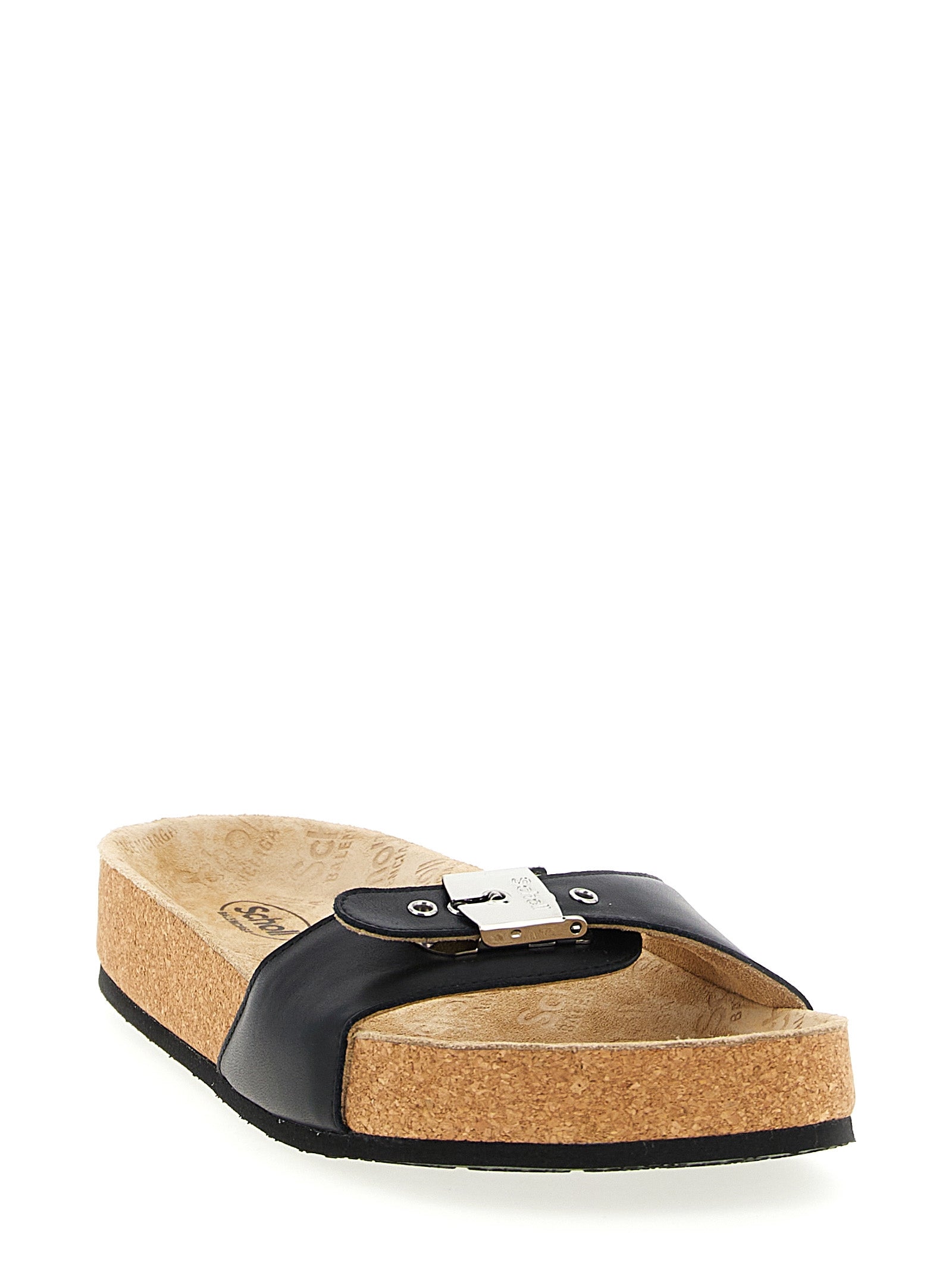 Balenciaga Black Calfskin Women's Slides