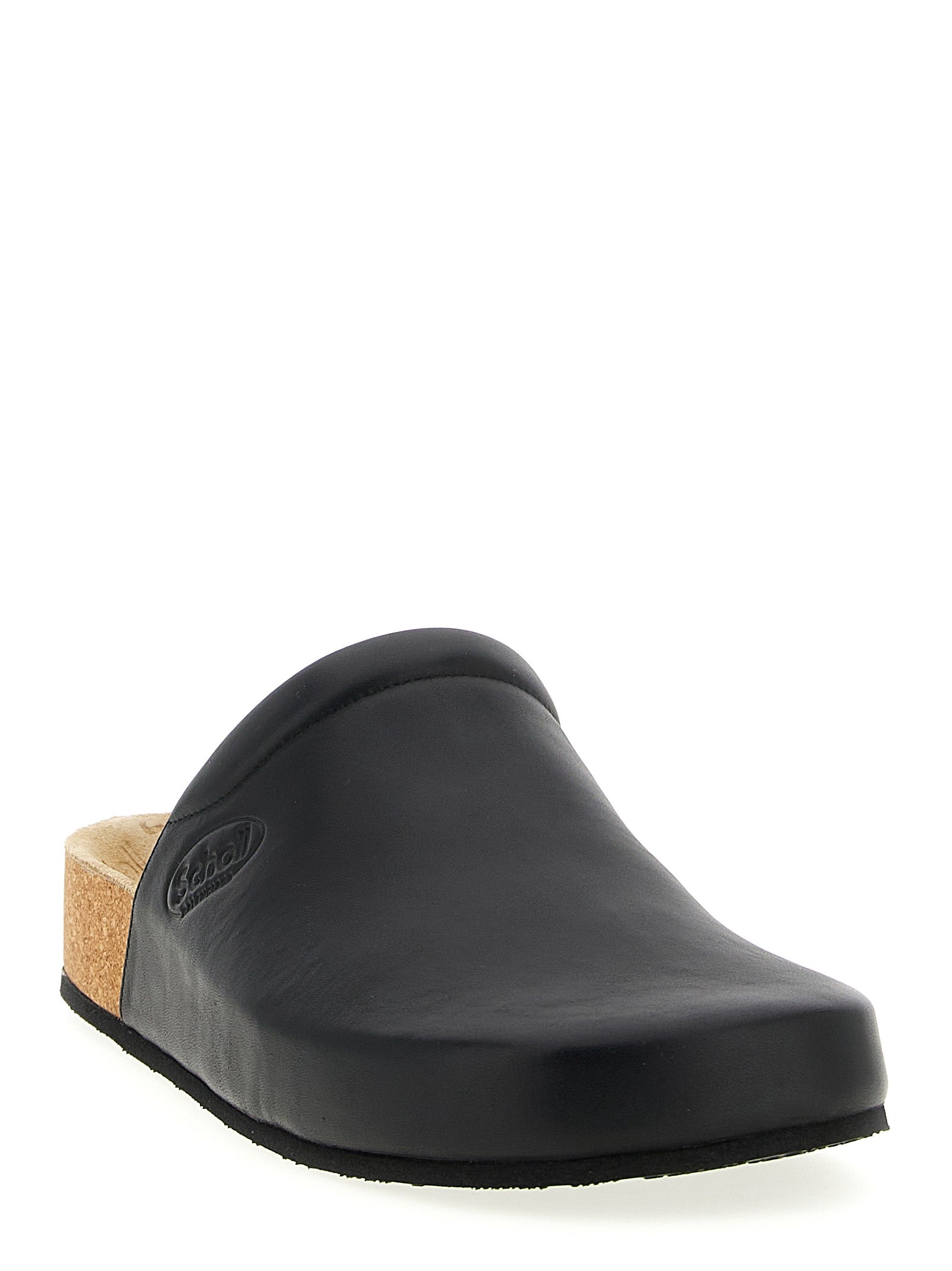 Balenciaga Black Calfskin Men's Clogs