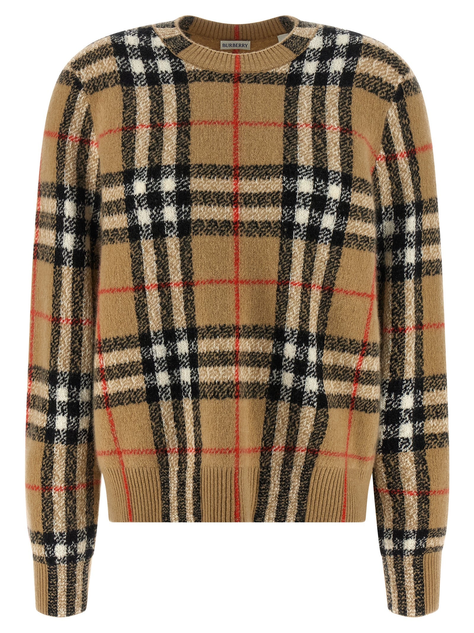 Burberry Beige Cashmere Women's Cardigan
