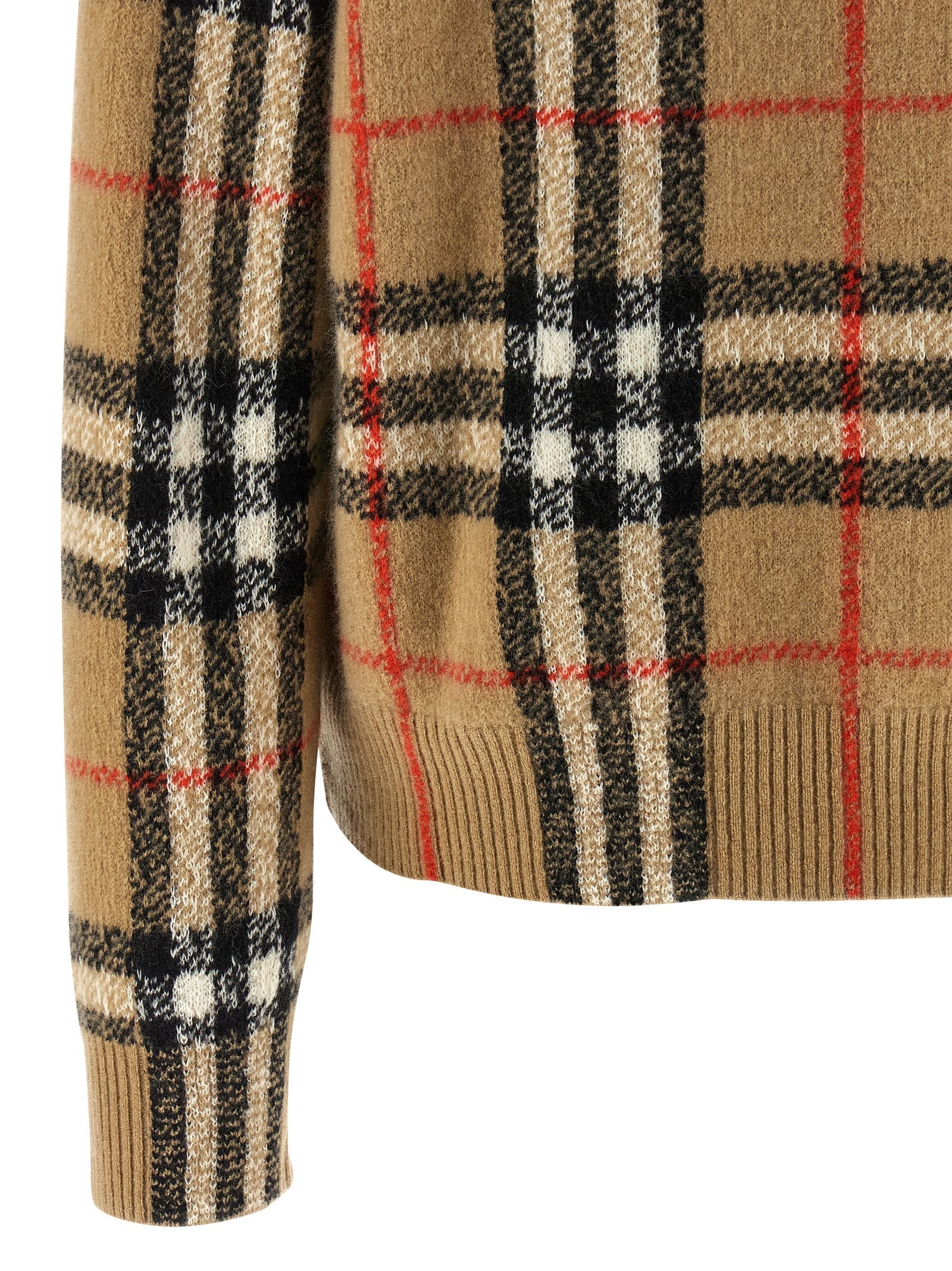 Burberry Beige Cashmere Women's Cardigan