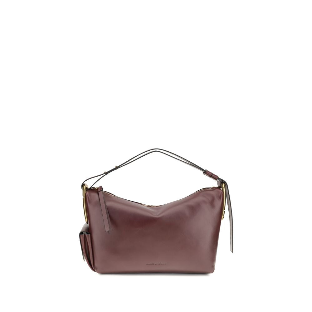 Marc Jacobs Bordeaux Calf Leather Bos Taurus Shoulder Women's Bag
