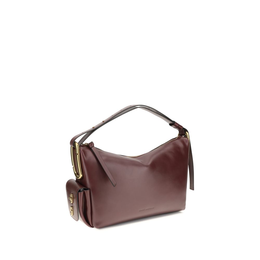 Marc Jacobs Bordeaux Calf Leather Bos Taurus Shoulder Women's Bag