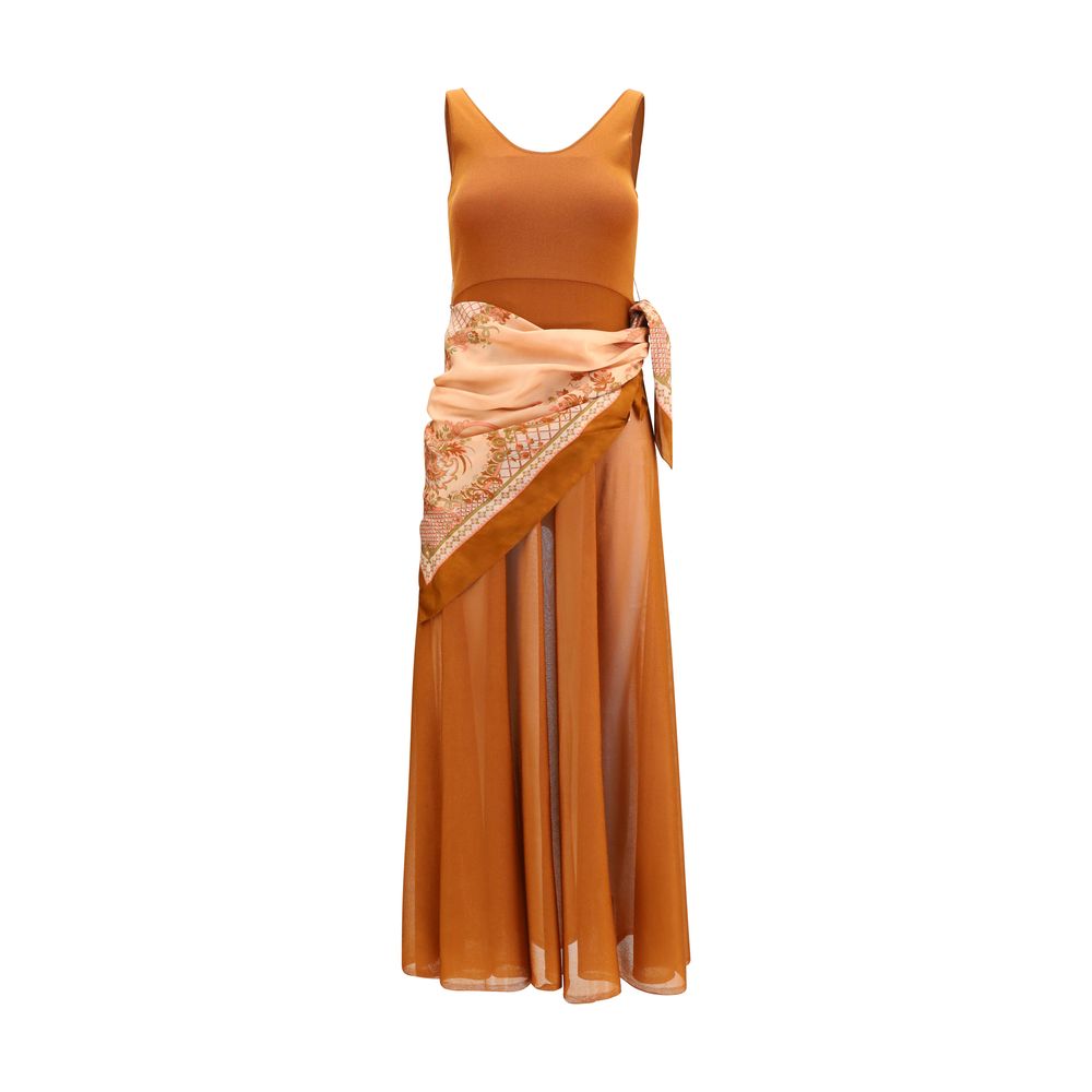 Zimmermann Brown Viscose Casual Women's Dress