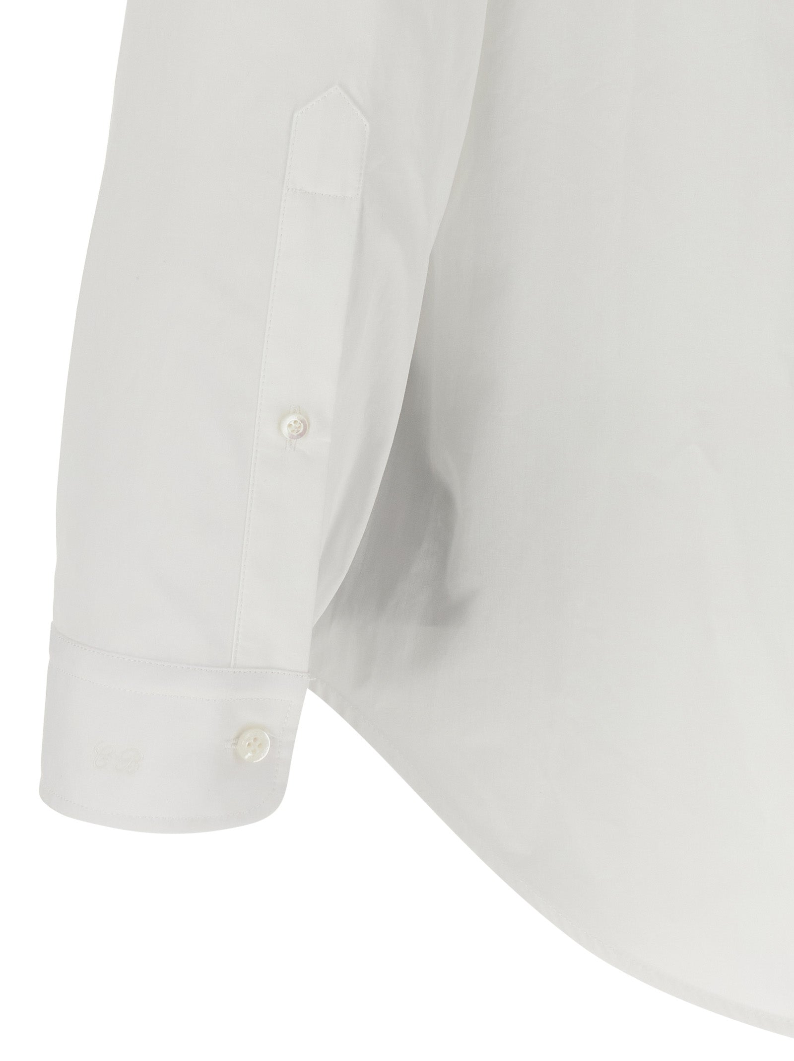 Balenciaga White Cotton Men's Blouse