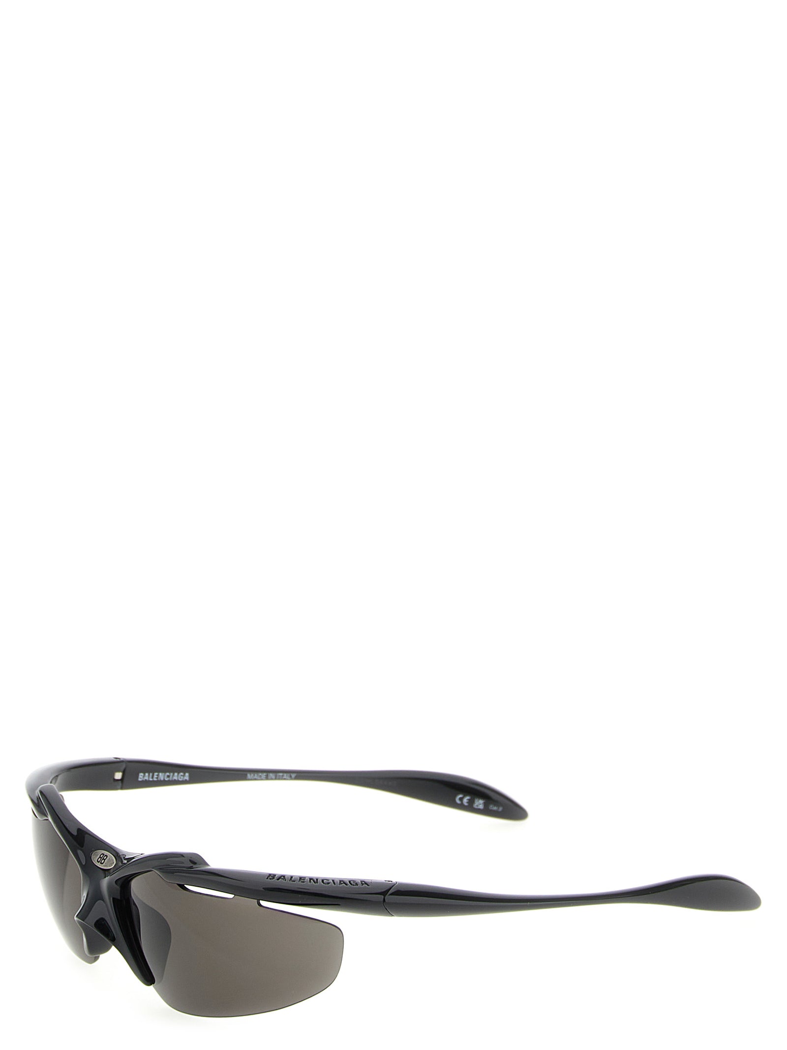 Balenciaga Black Polyamide Men's Sunglasses