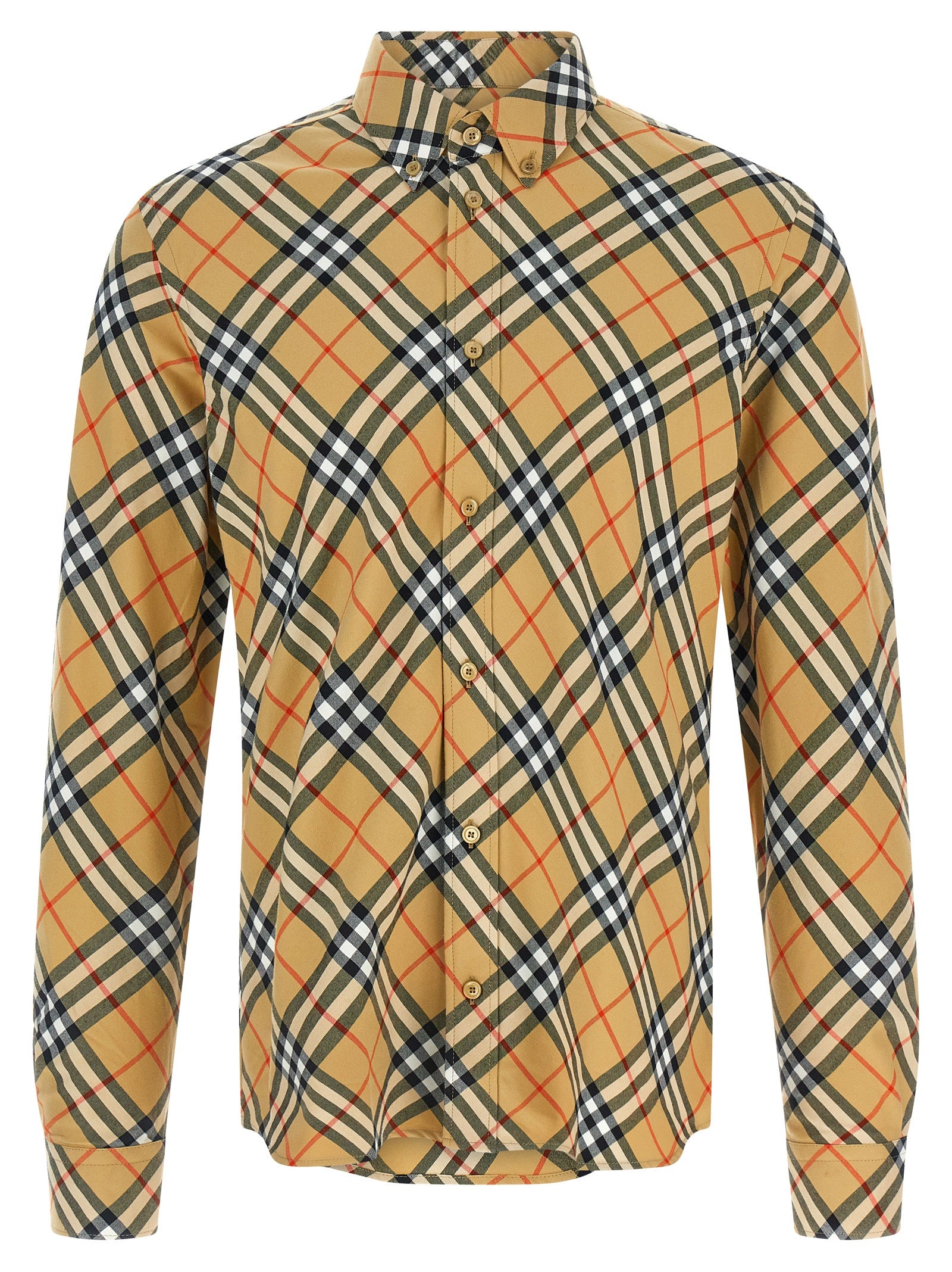 Burberry Beige Cotton Men's Blouse
