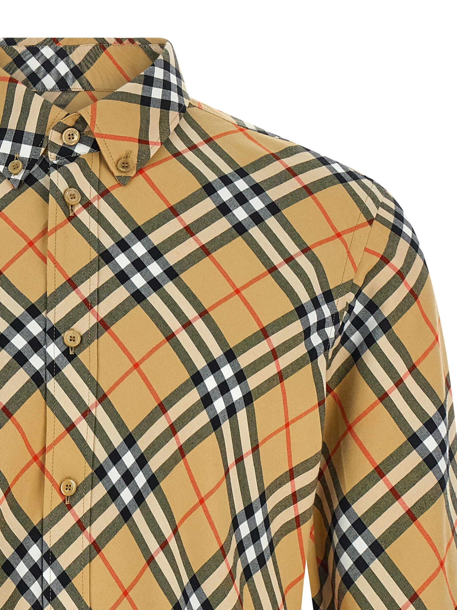 Burberry Beige Cotton Men's Blouse