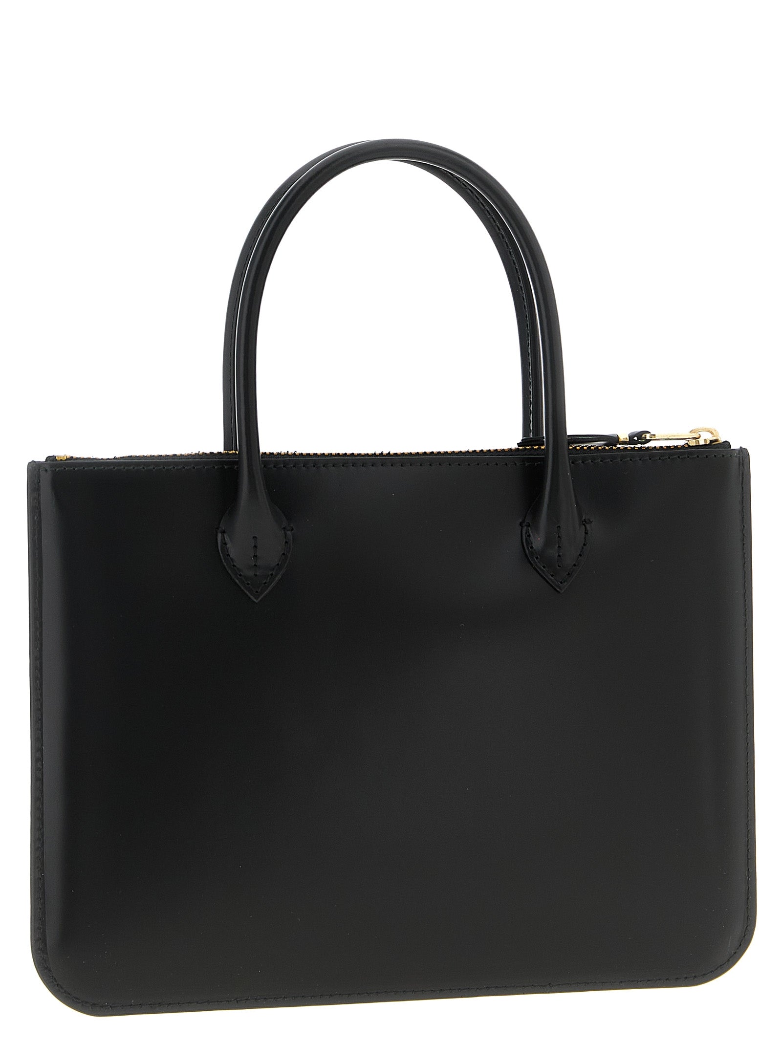 Comme Des Garçons Black Cowhide  Handbag