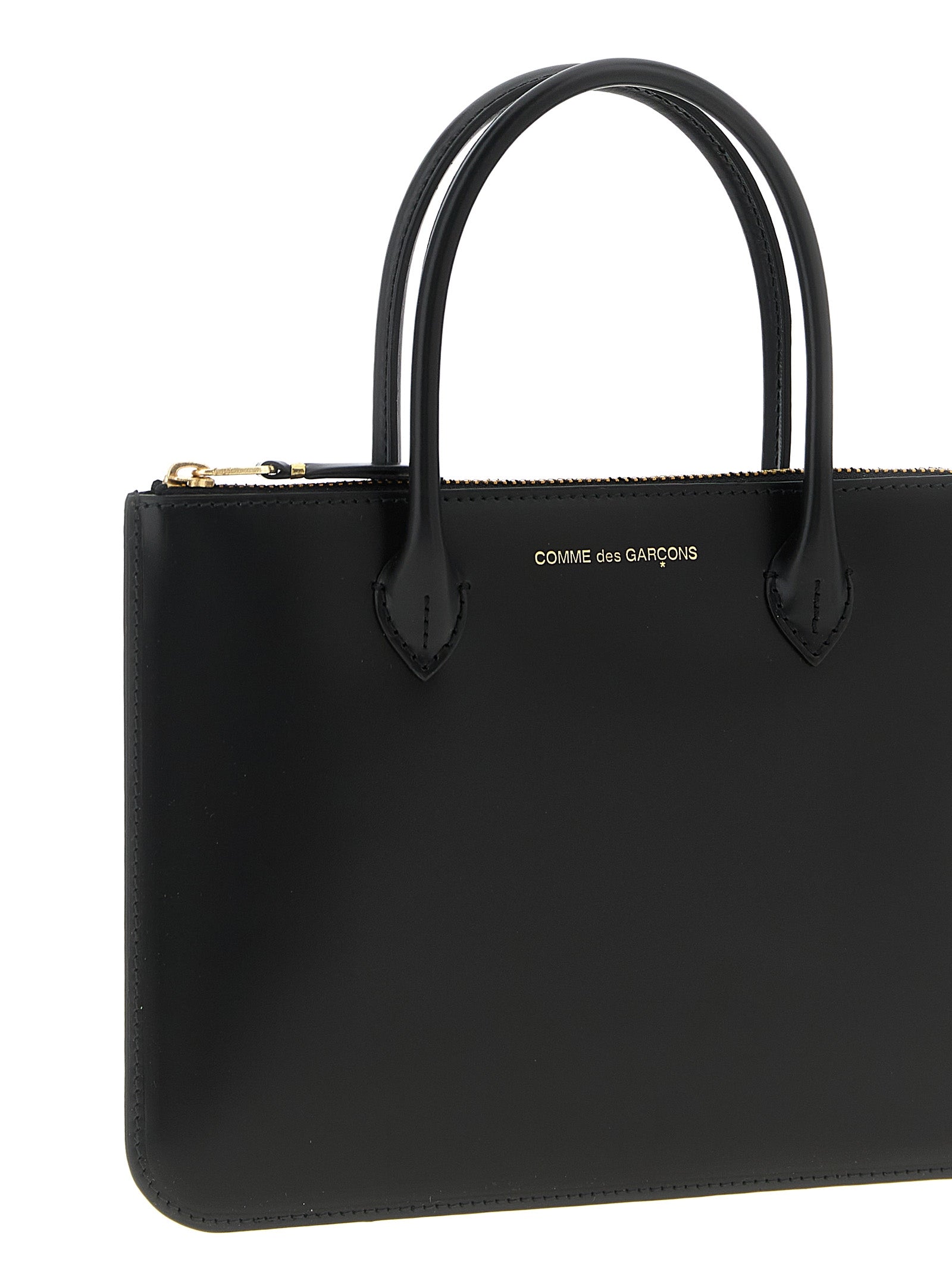 Comme Des Garçons Black Cowhide  Handbag