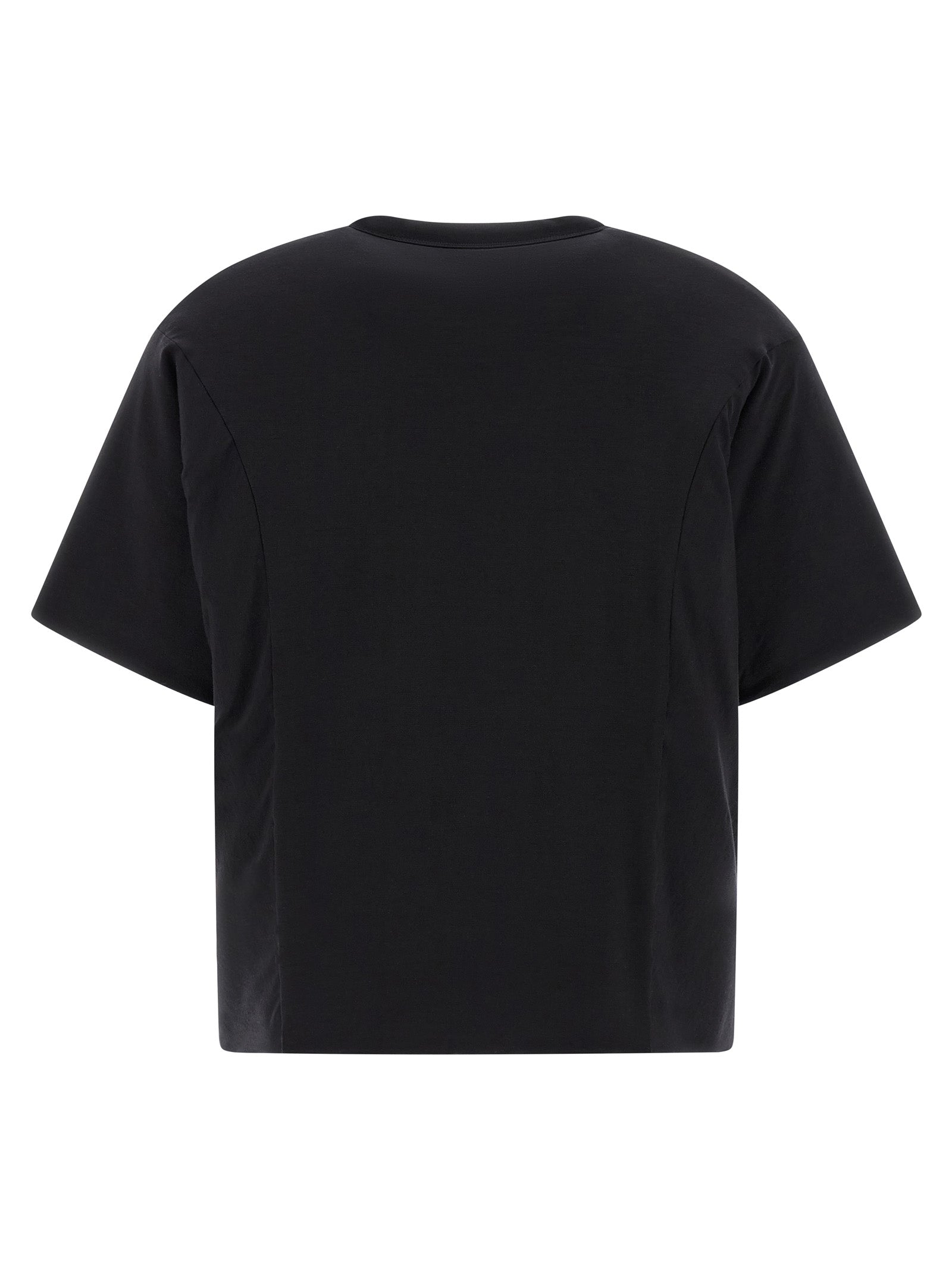 Y-3 Black Lyocell Men's T-Shirt