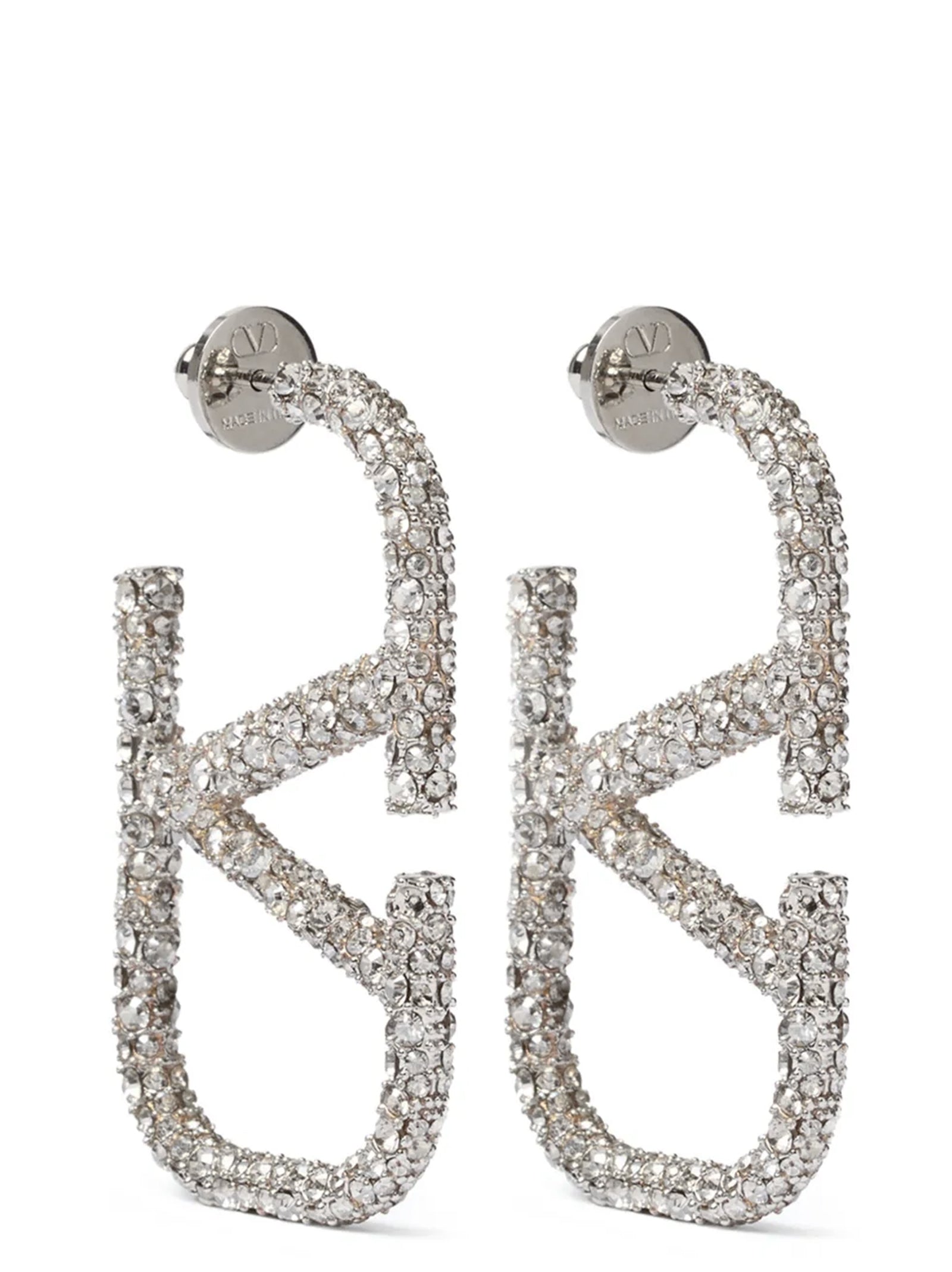 Valentino Garavani Silver Stainless Steel Women's Earrings