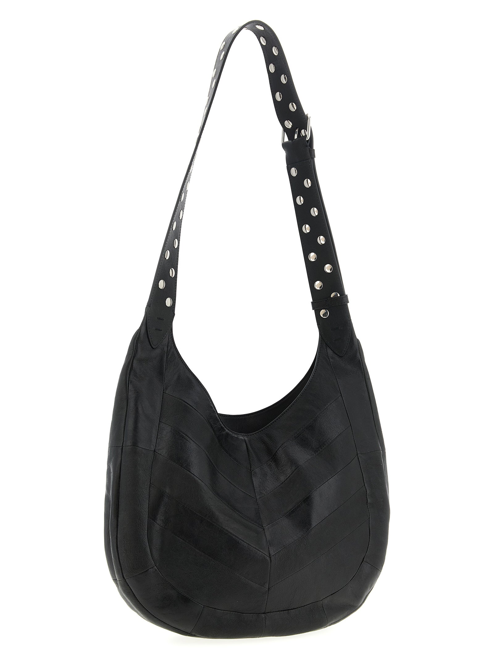 Valentino Garavani Black Lamb Leather Shoulder  Bag