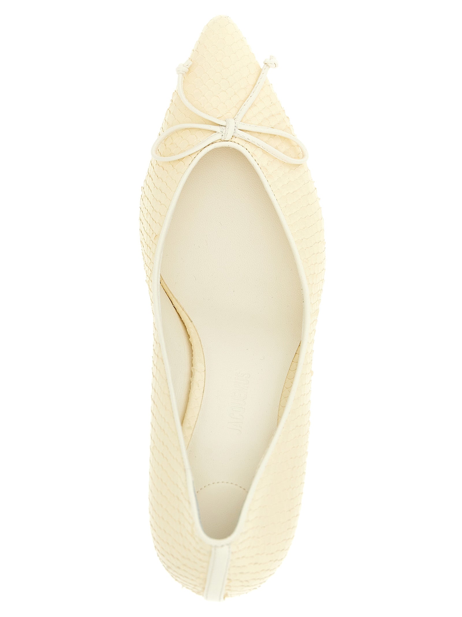 Jacquemus Beige Calfskin High Heel Women's Pumps