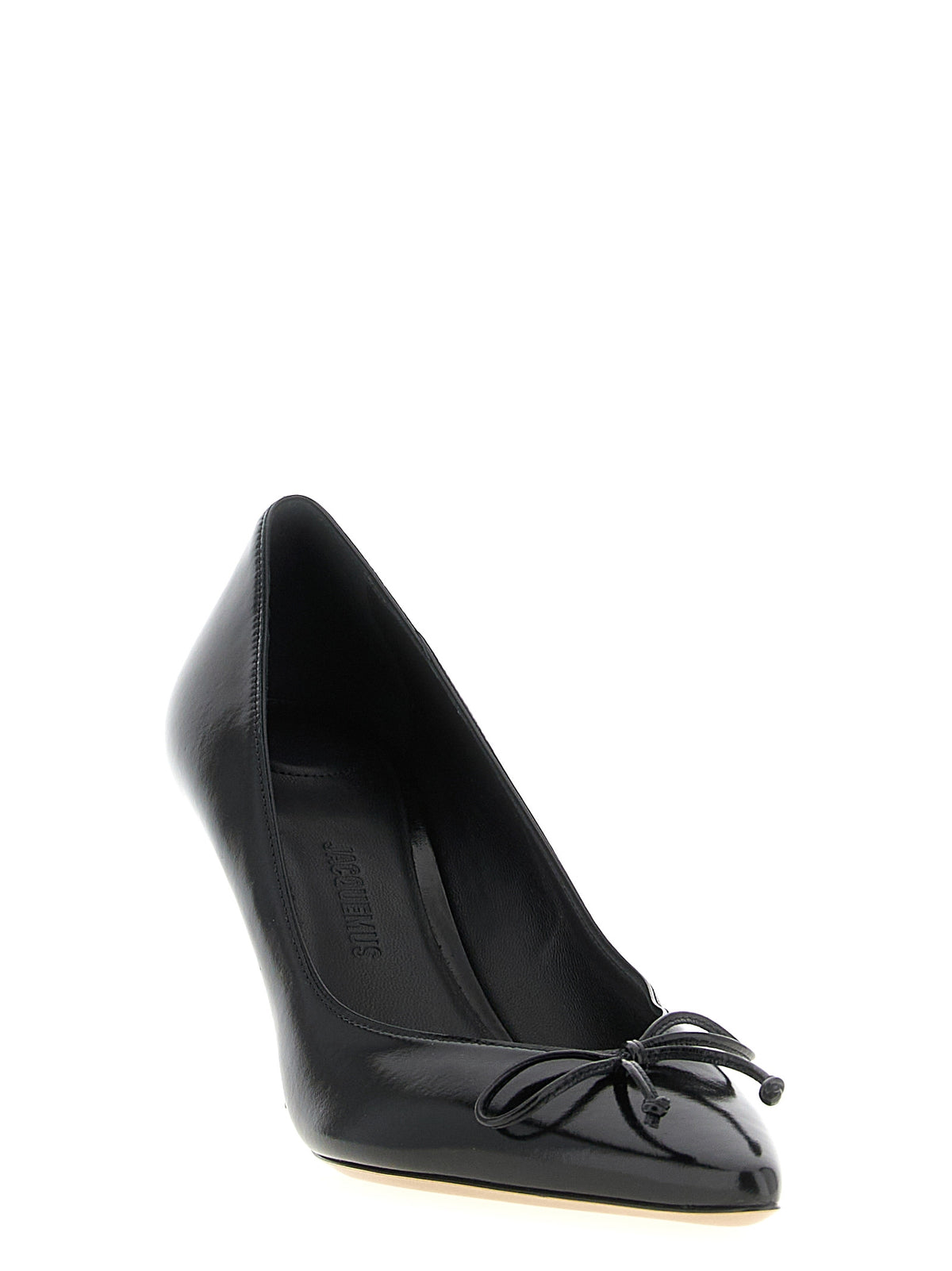 Jacquemus Black Cowhide High Heel Women's Pumps