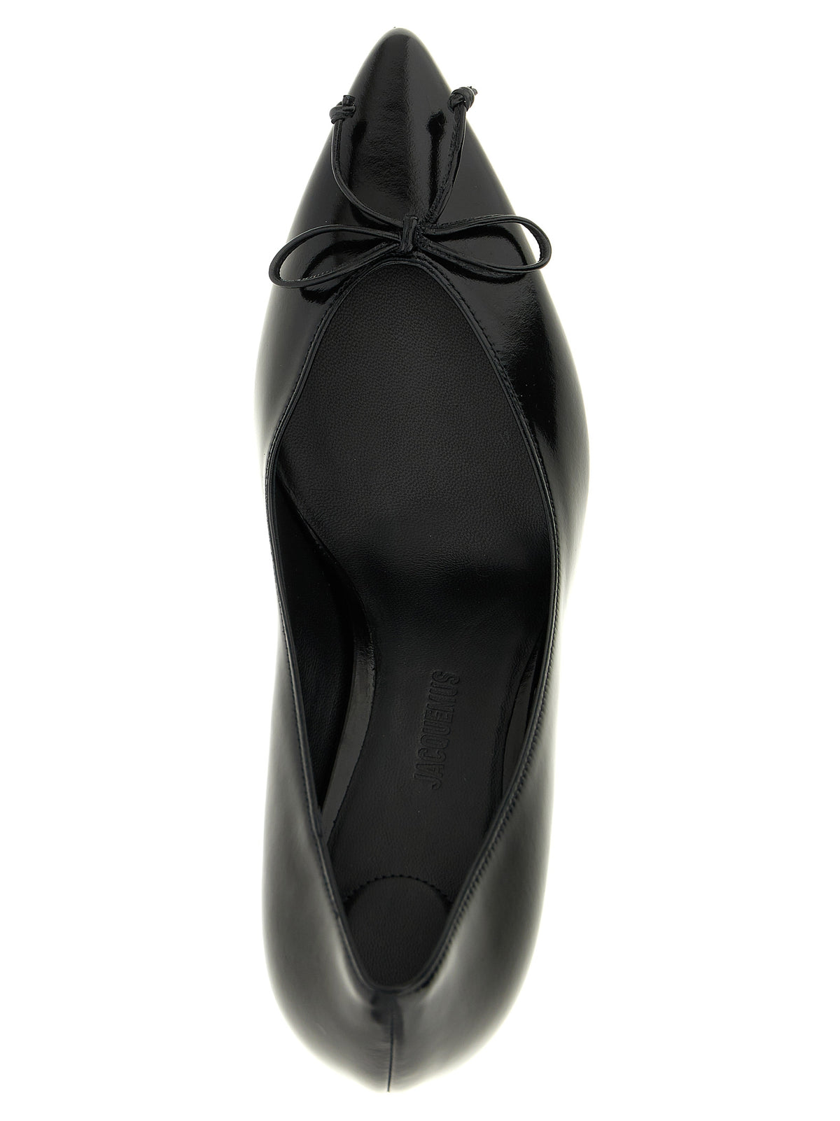 Jacquemus Black Cowhide High Heel Women's Pumps