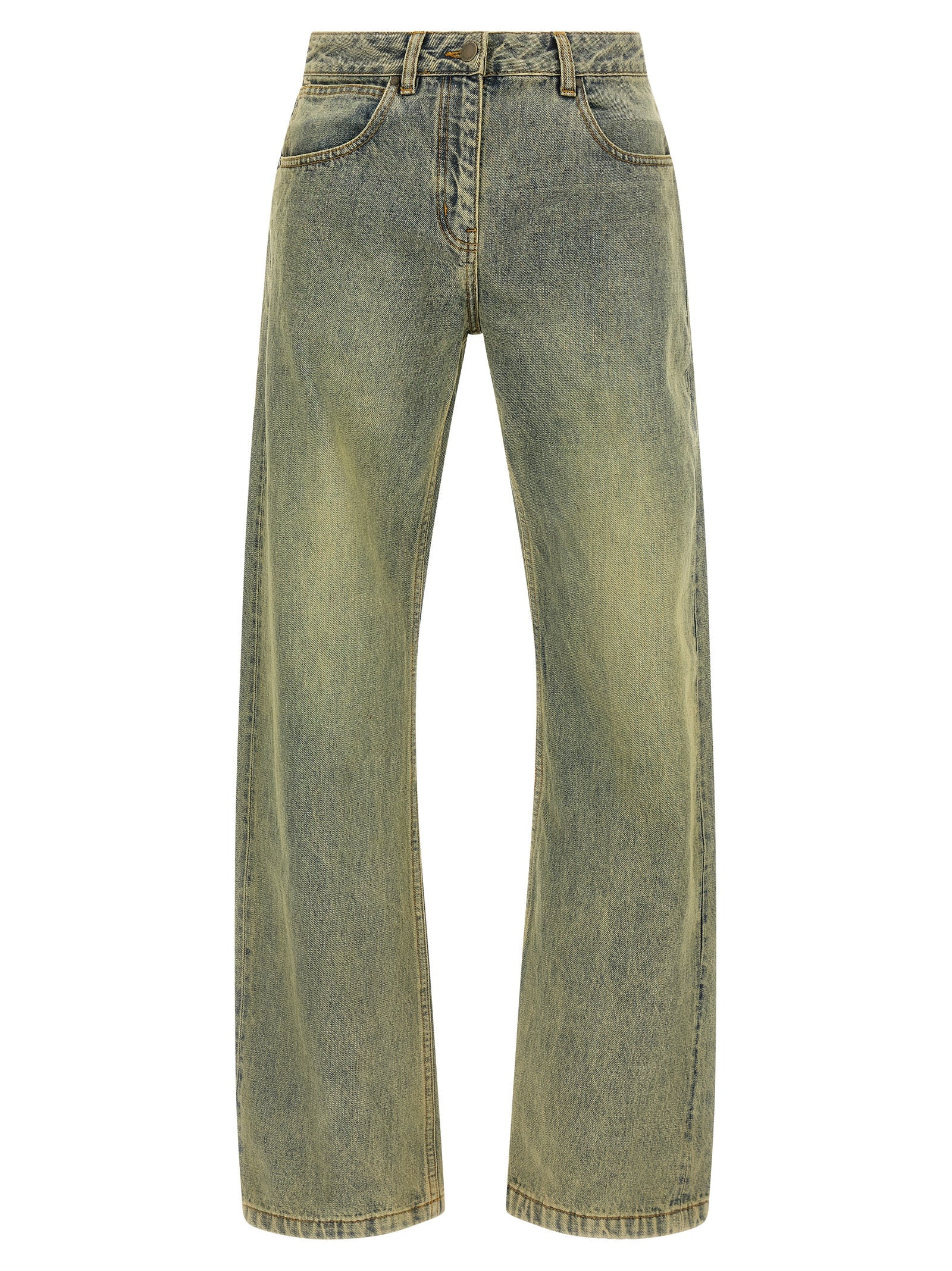 Entire Studios Bicolor Cotton Straight-Leg Men's Jeans