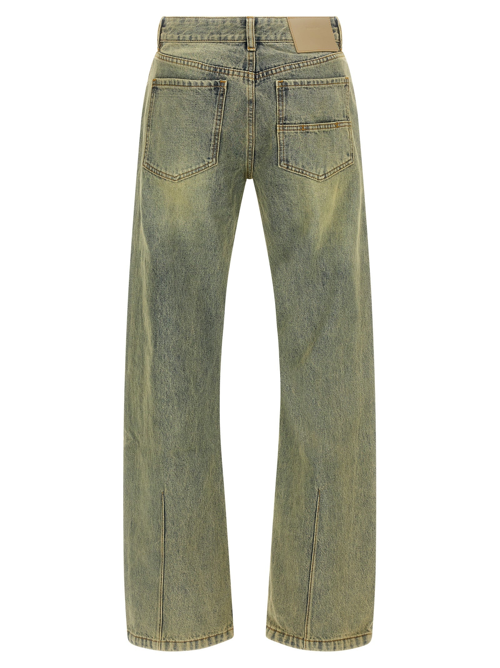 Entire Studios Bicolor Cotton Straight-Leg Men's Jeans