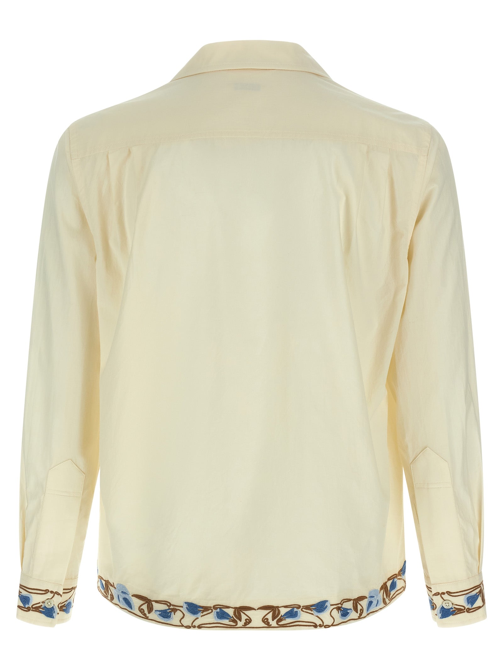 BODE Beige Cotton Men's Blouse