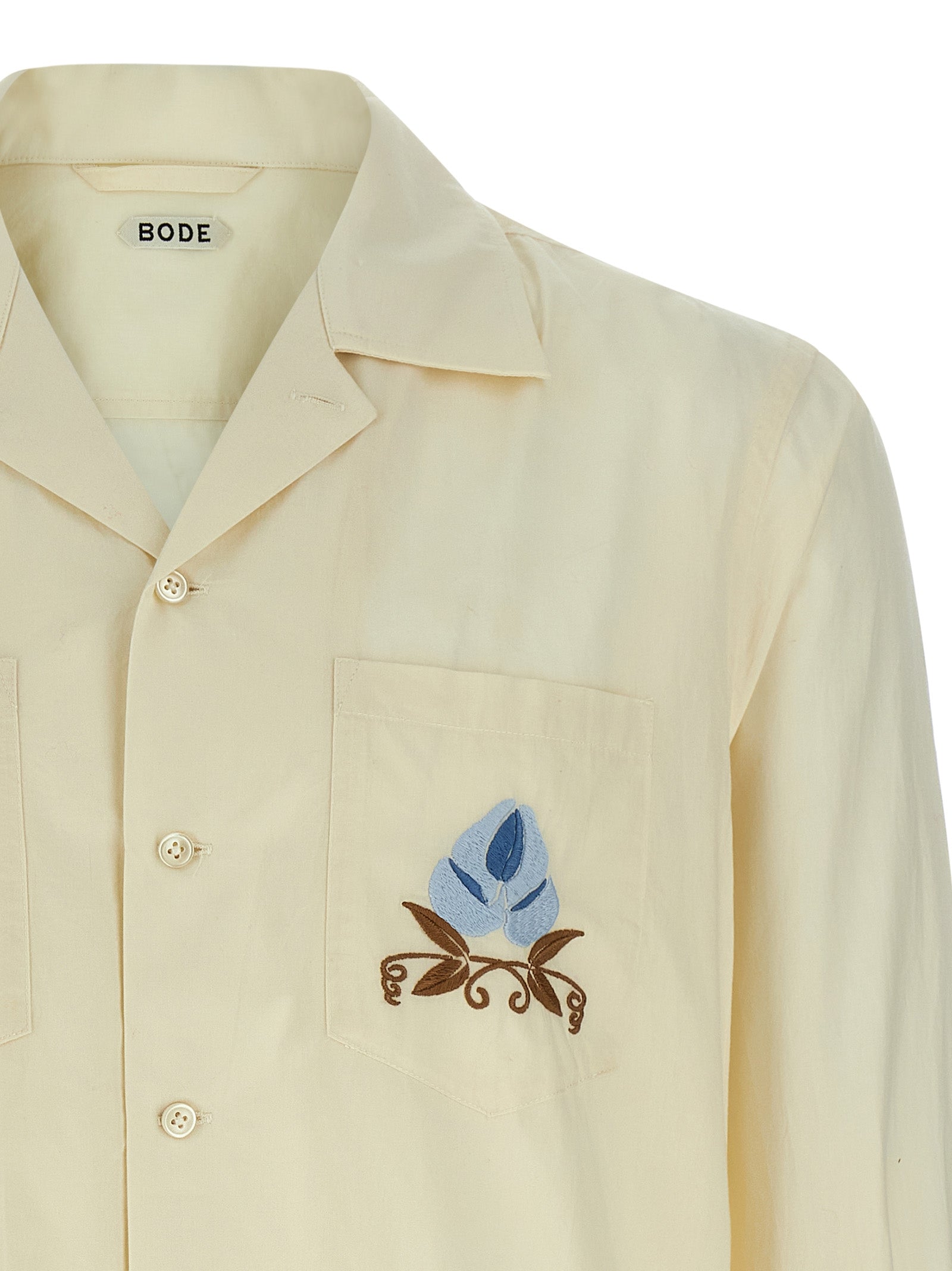 BODE Beige Cotton Men's Blouse
