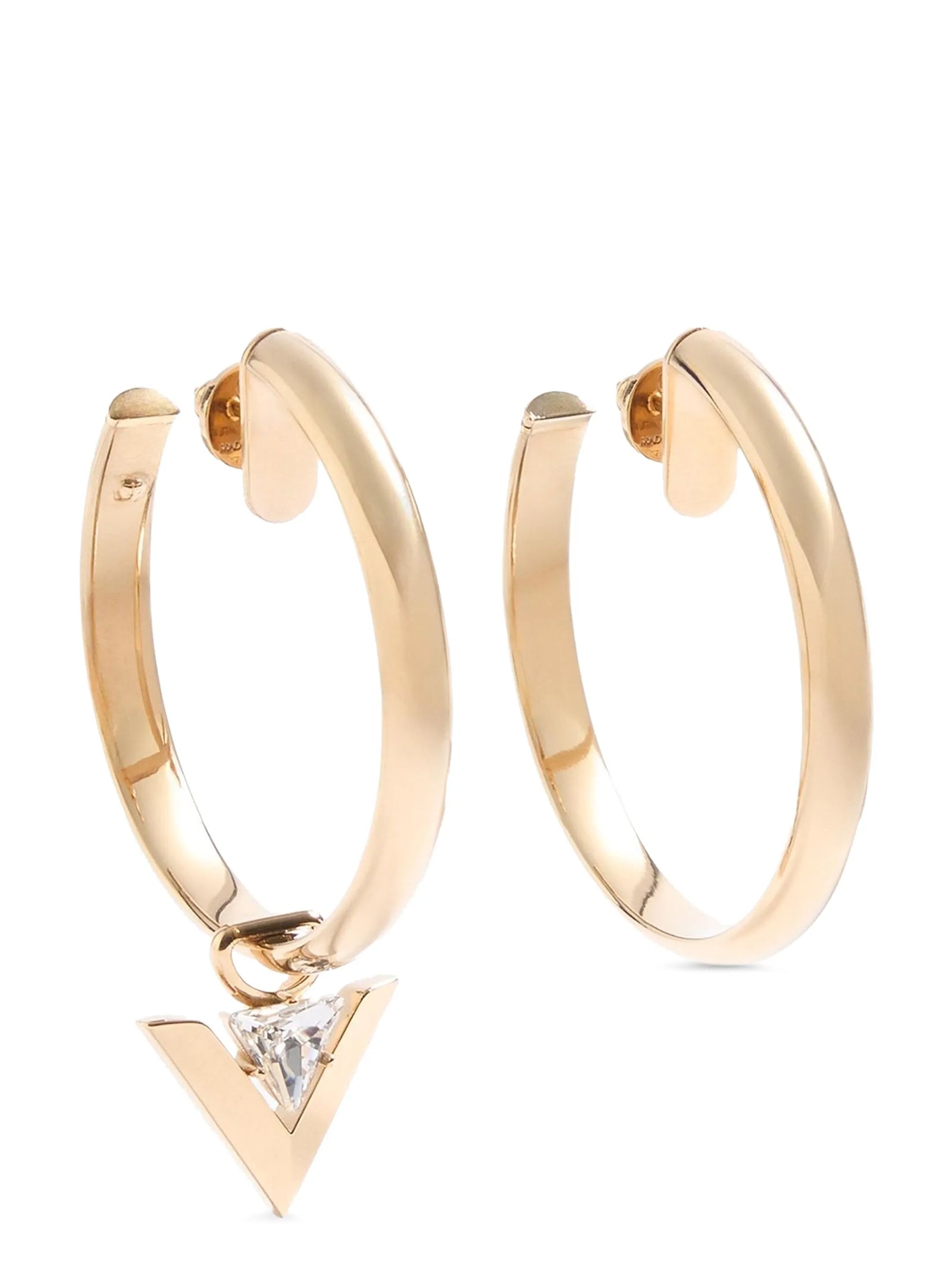 Valentino Garavani Gold Brass Women's Earrings