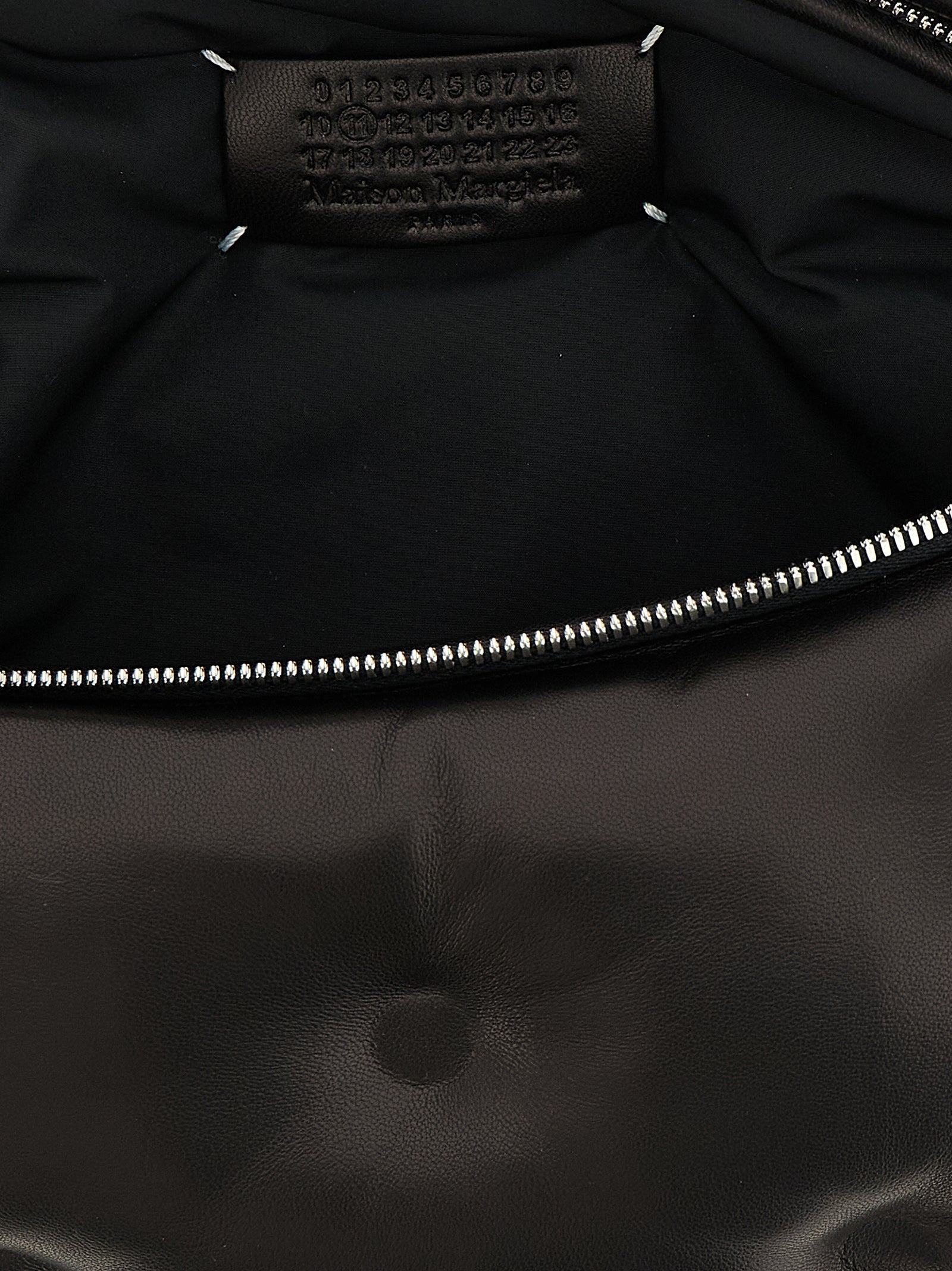Maison Margiela Black Lambskin Crossbody Men's Bag