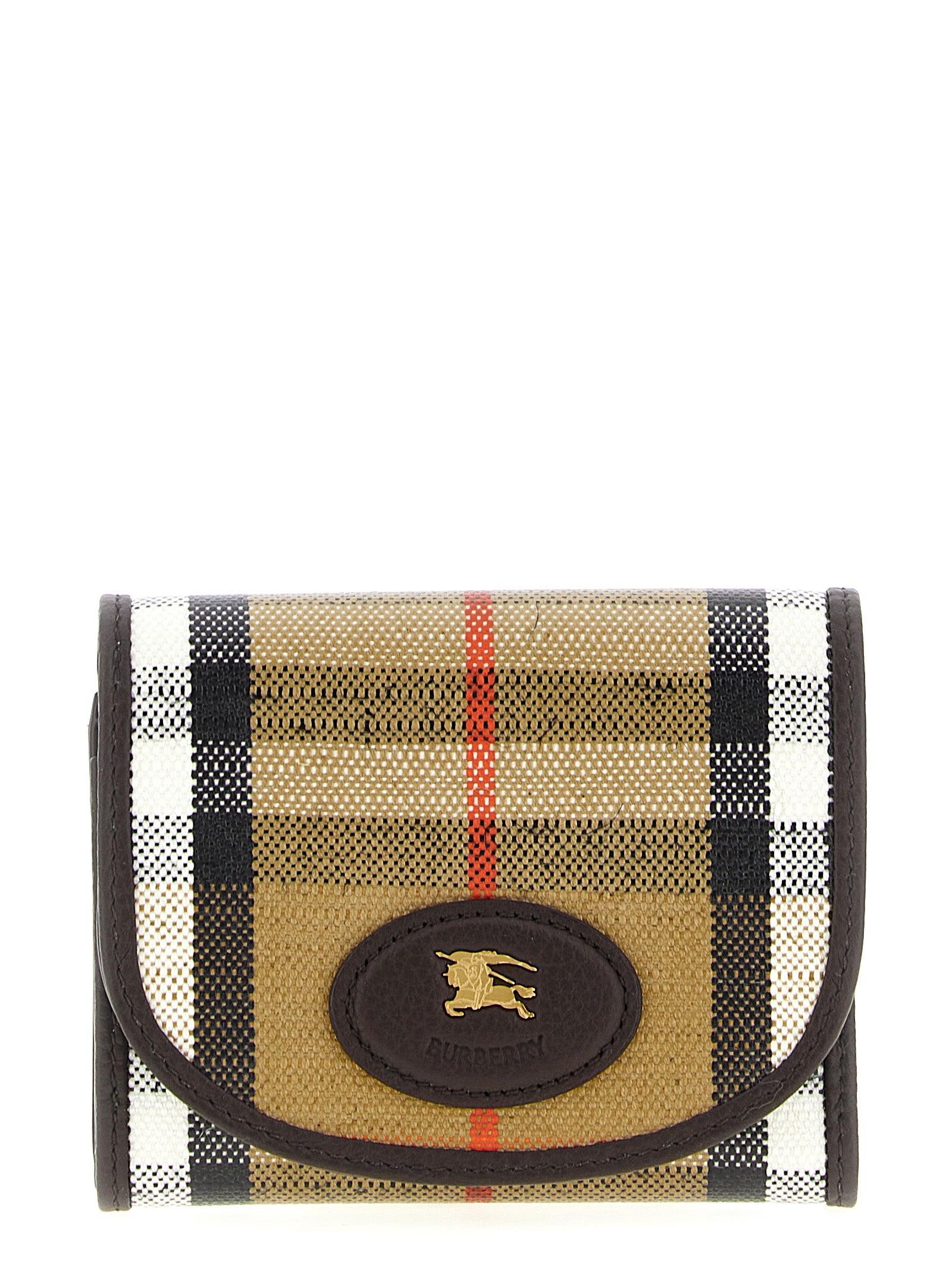 Burberry Beige Cotton Women's Cardholder