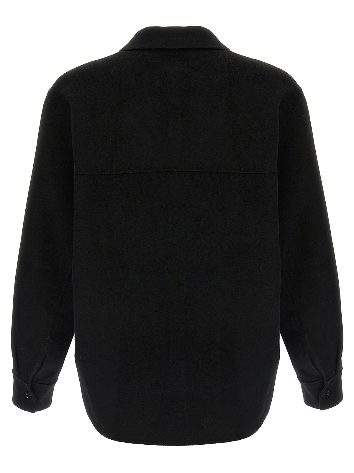 SÉFR Black Wool Men's Blouse