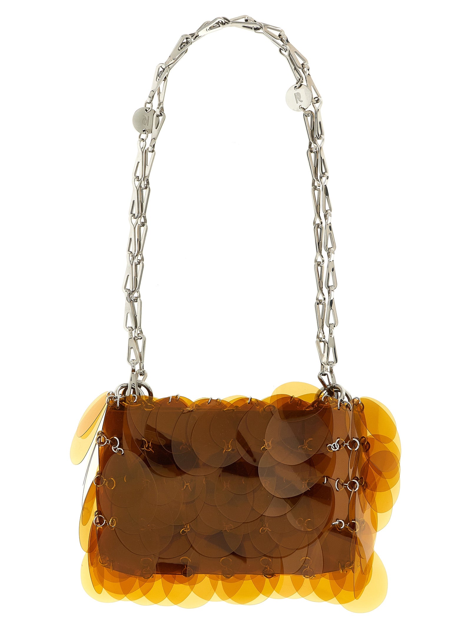 Paco Rabanne Orange Polyester Shoulder Women's Bag