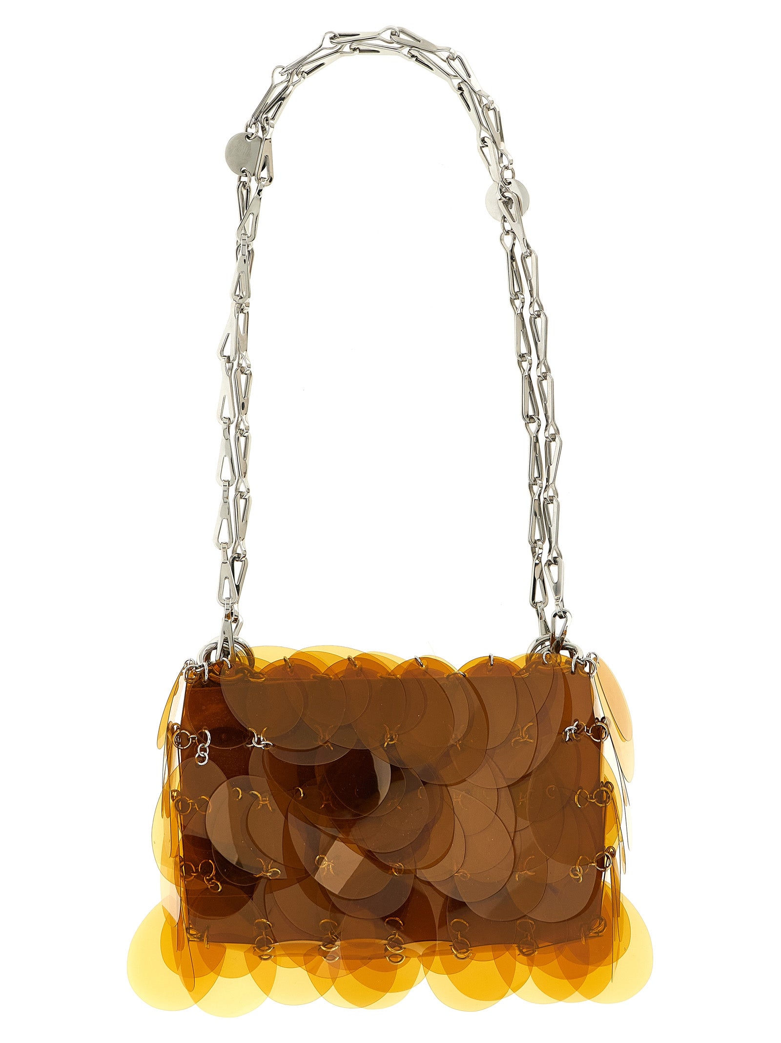 Paco Rabanne Orange Polyester Shoulder Women's Bag