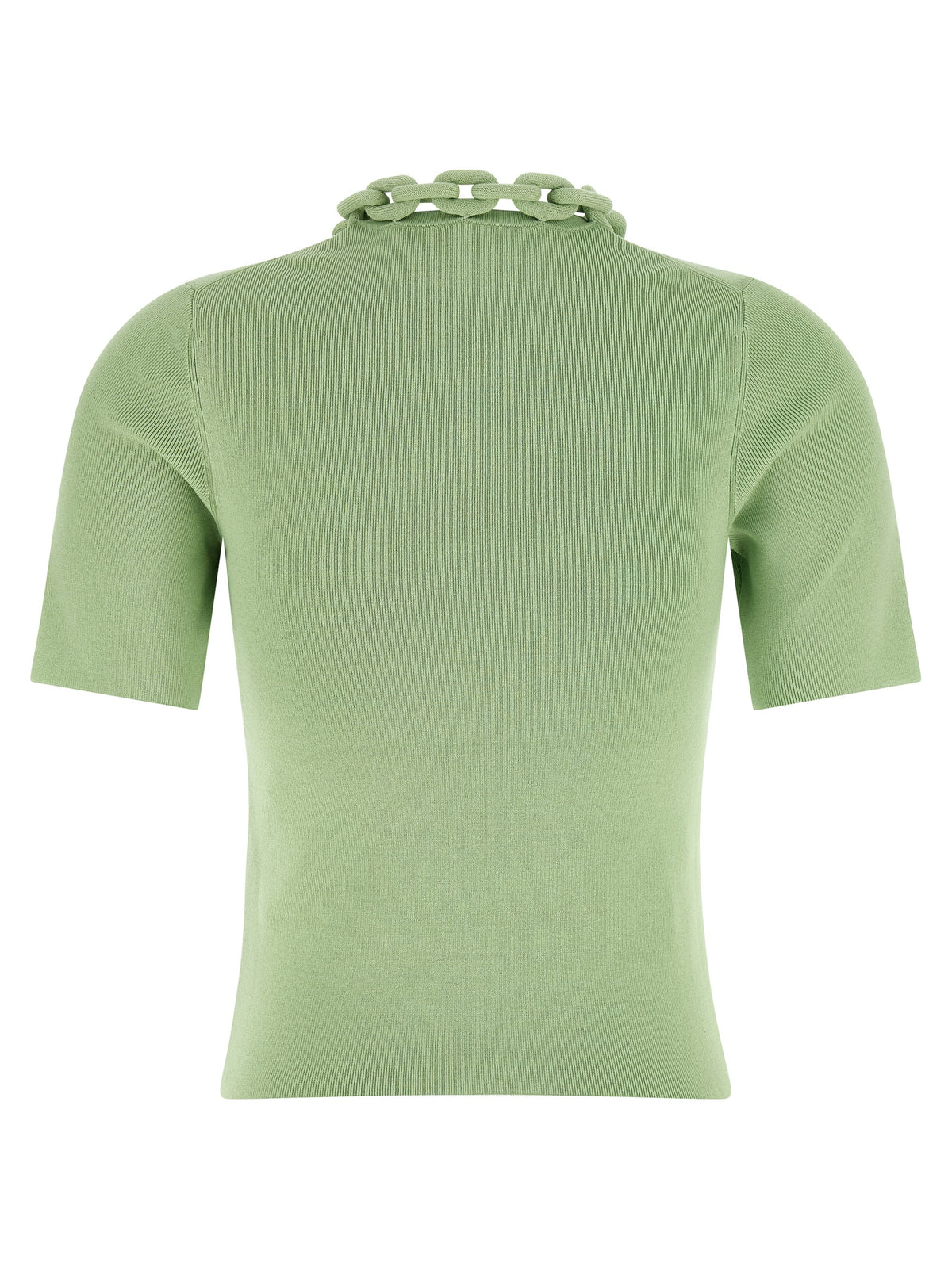 Paco Rabanne Bicolor Textile Women's T-Shirt