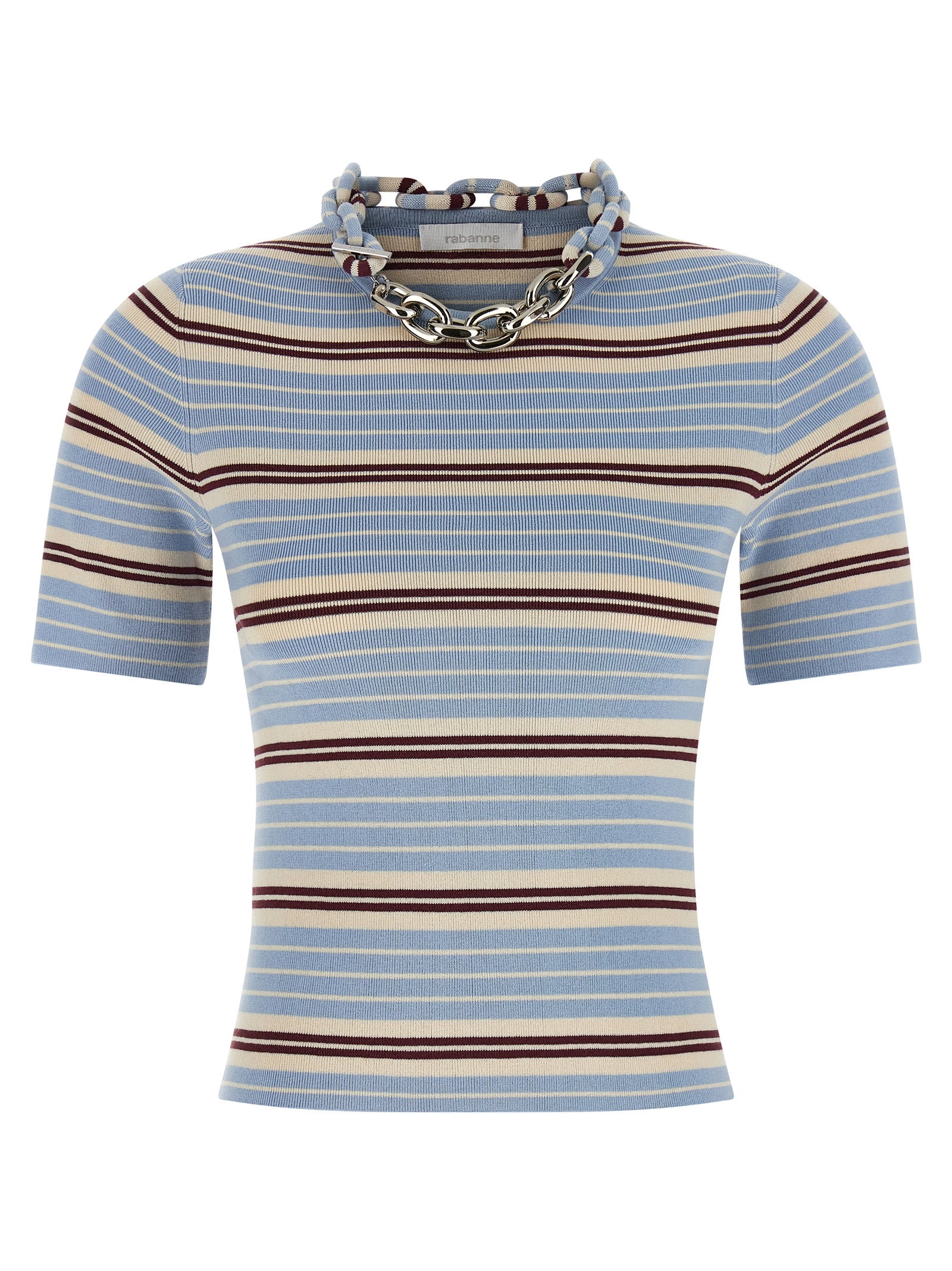 Paco Rabanne Blue Textile Women's T-Shirt