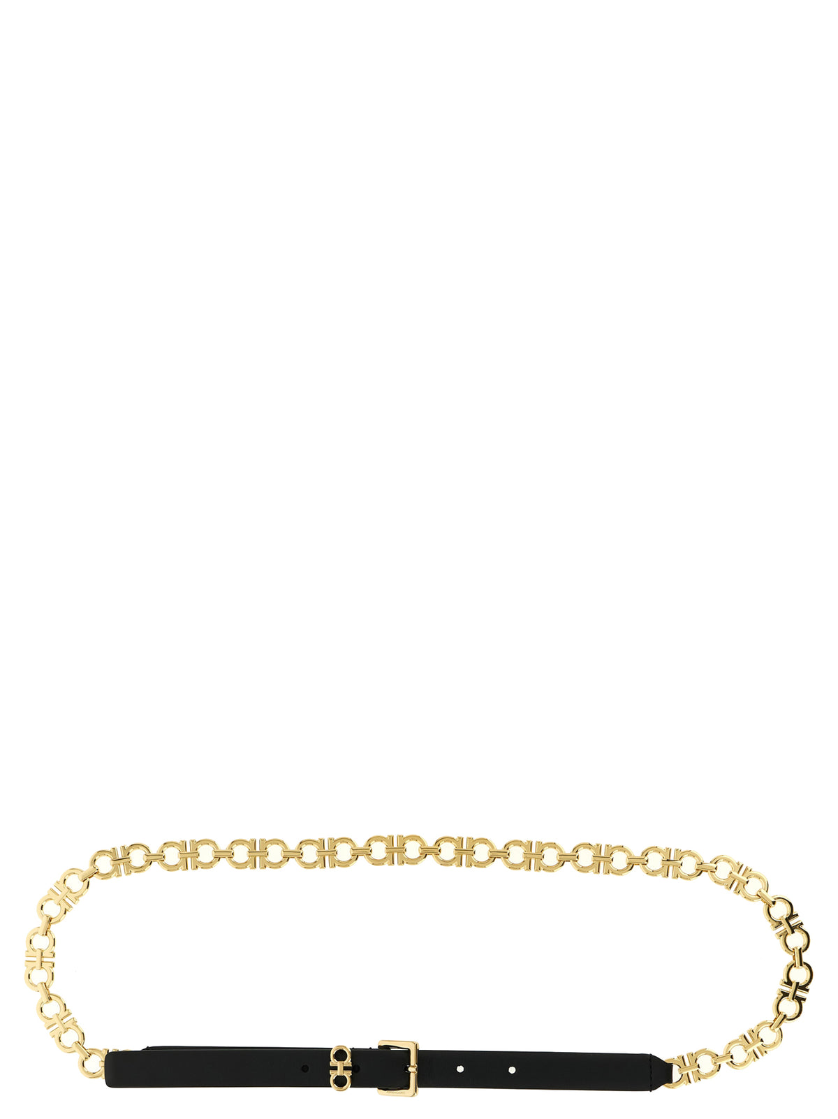 Ferragamo Black Calfskin Women's Belt