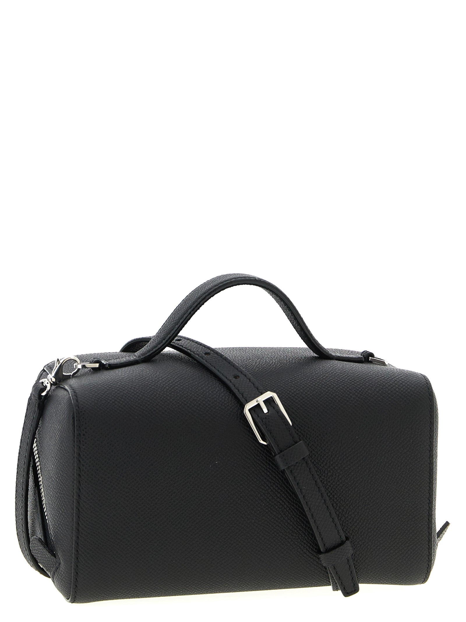 Valextra Black Calfskin Crossbody Women's Bag