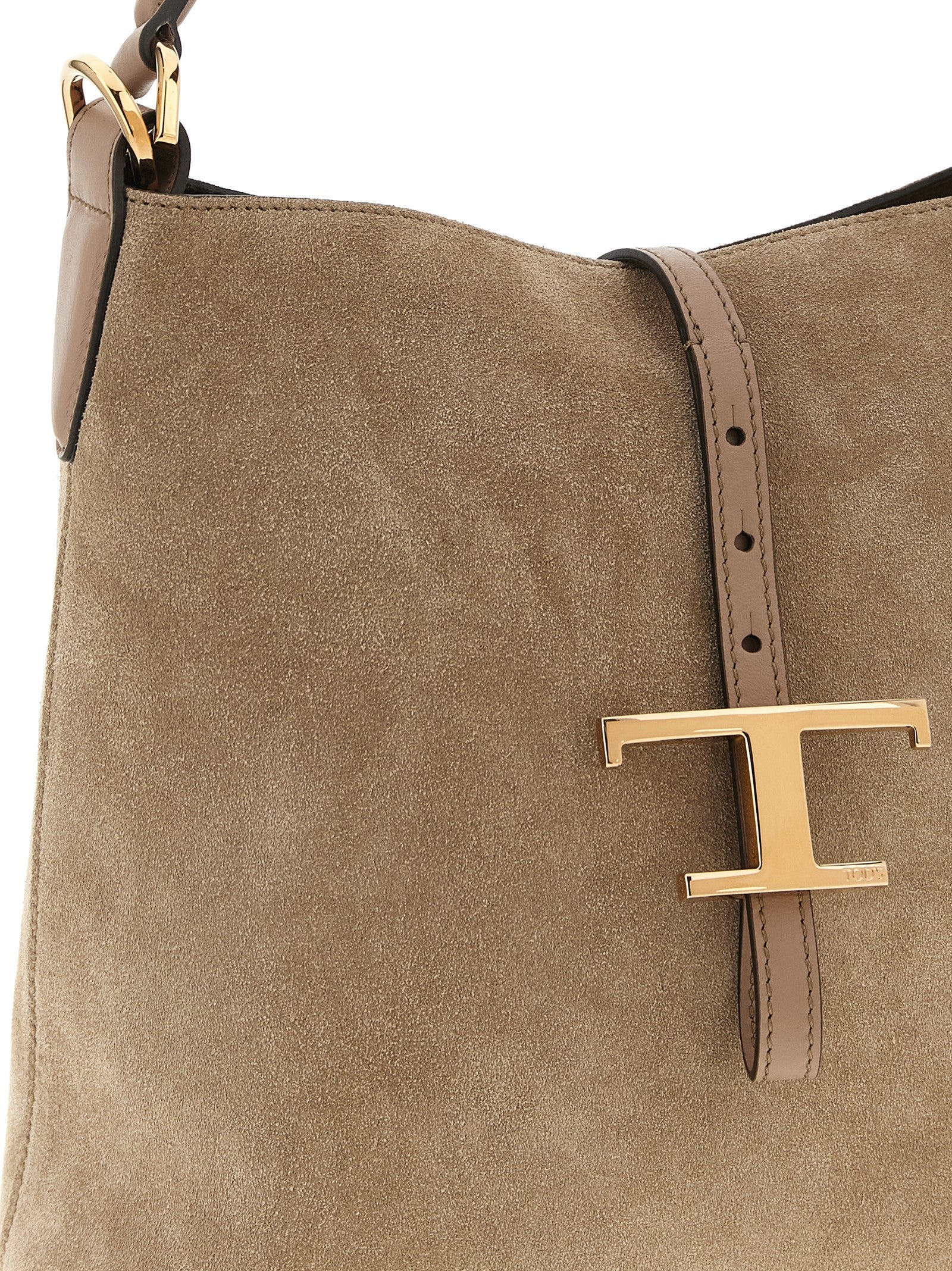 Tod's Beige Calfskin Women's Handbag