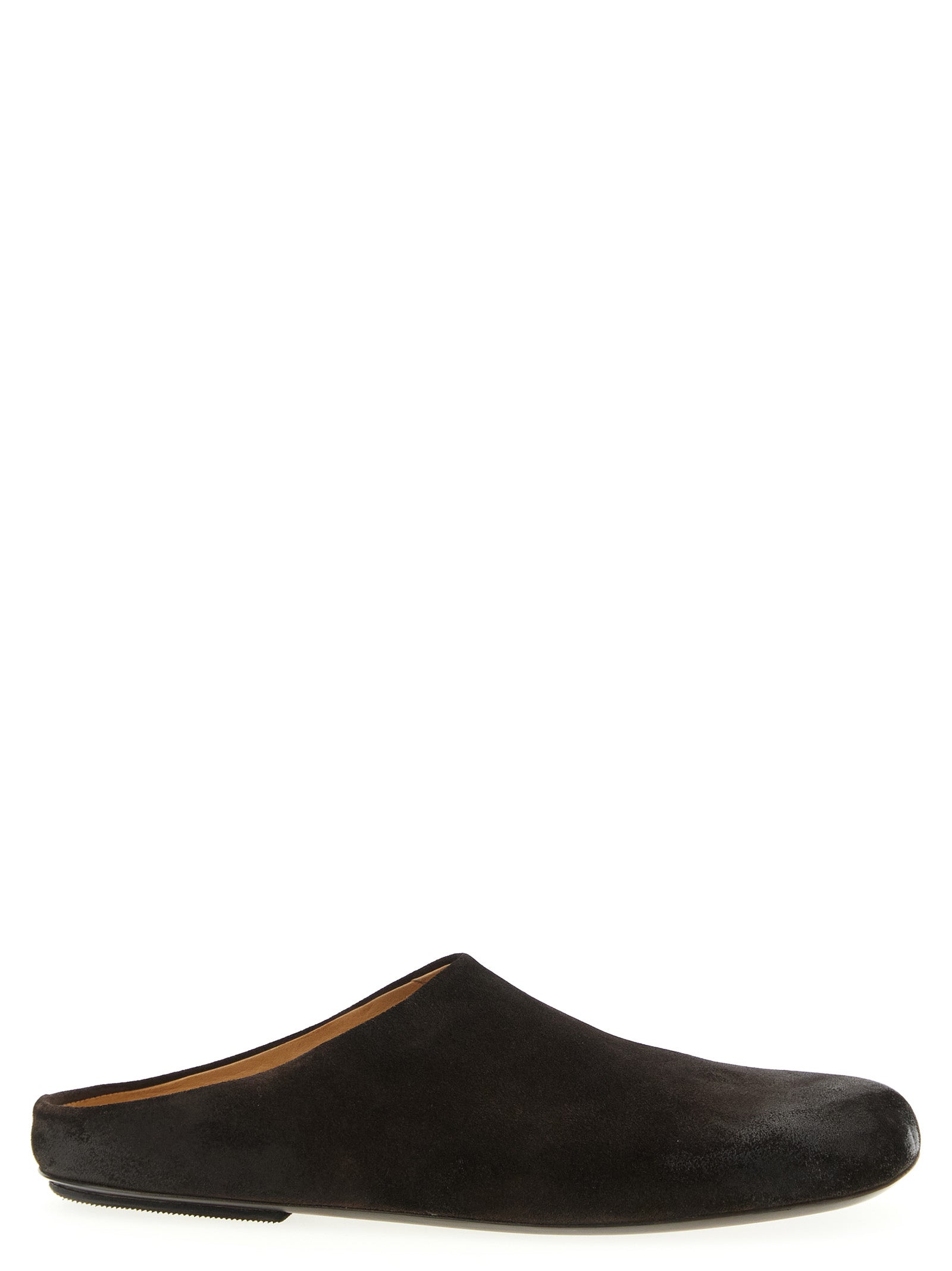 Marsell Brown Calfskin Men's Mules